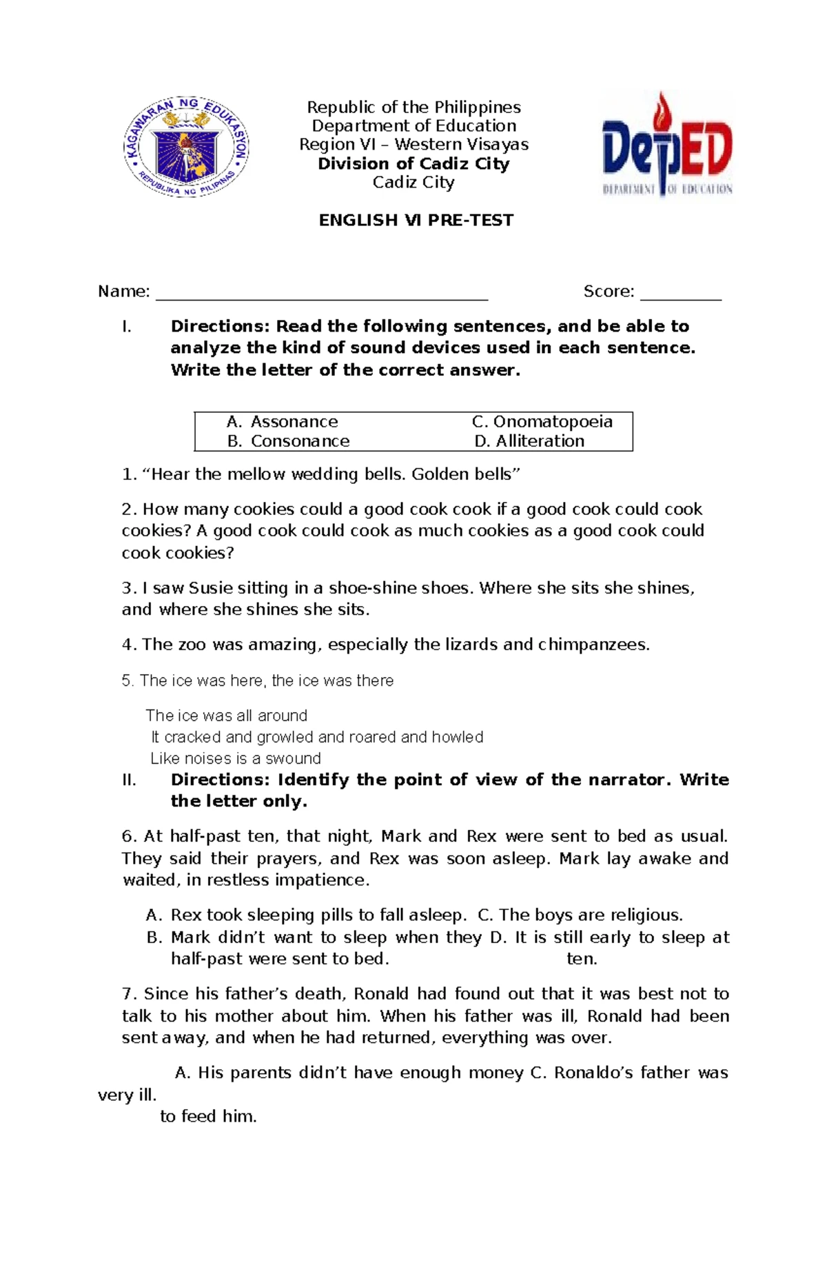 Math 3 Q3 Lesson Plan: Exploring Lines of Symmetry and Designs - Studocu