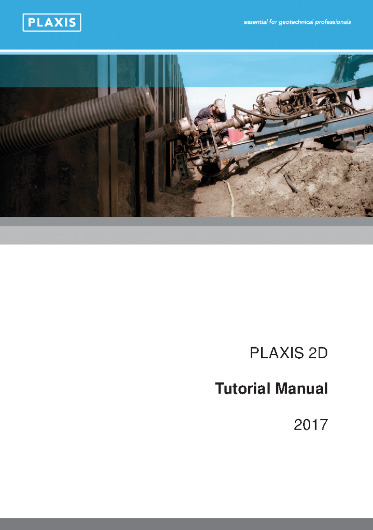 PLAXIS 2D 2017 | Tutorial Manual for Beginners: Foundation Settlements ...