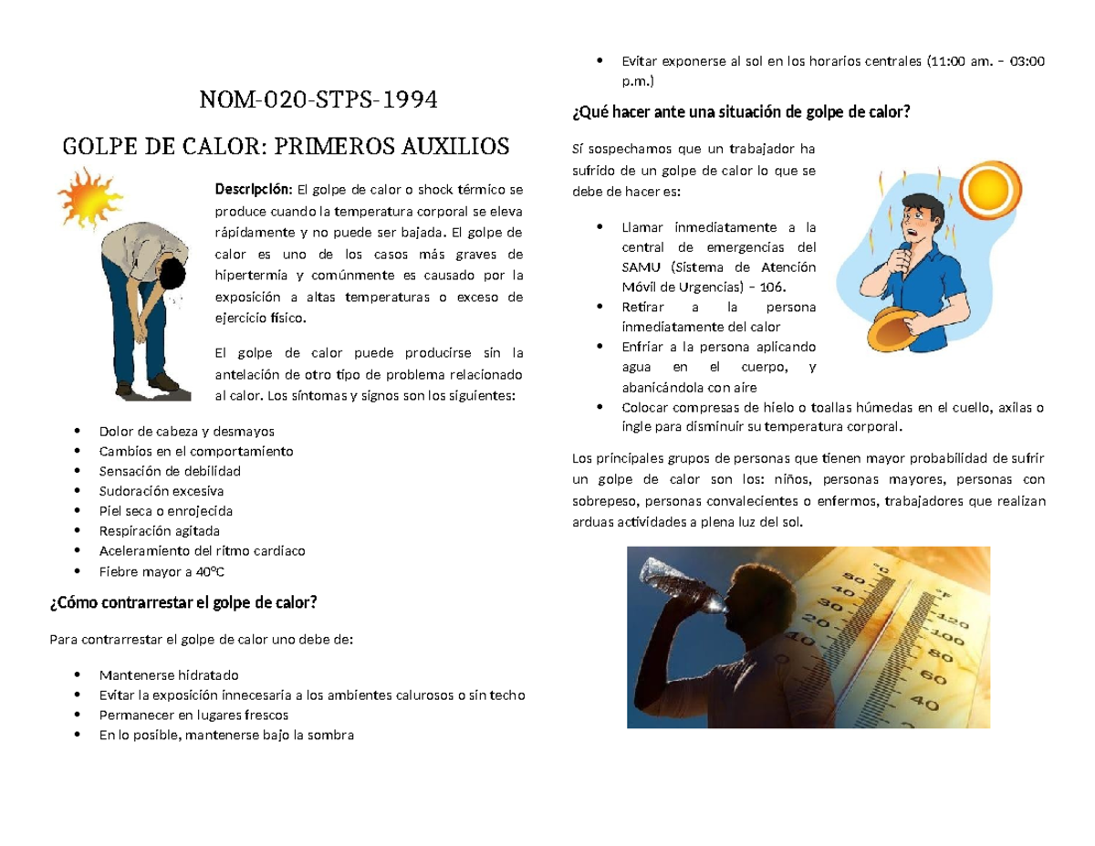 Que hacer en caso de hipertermia 60 foto - Konacartagena.com