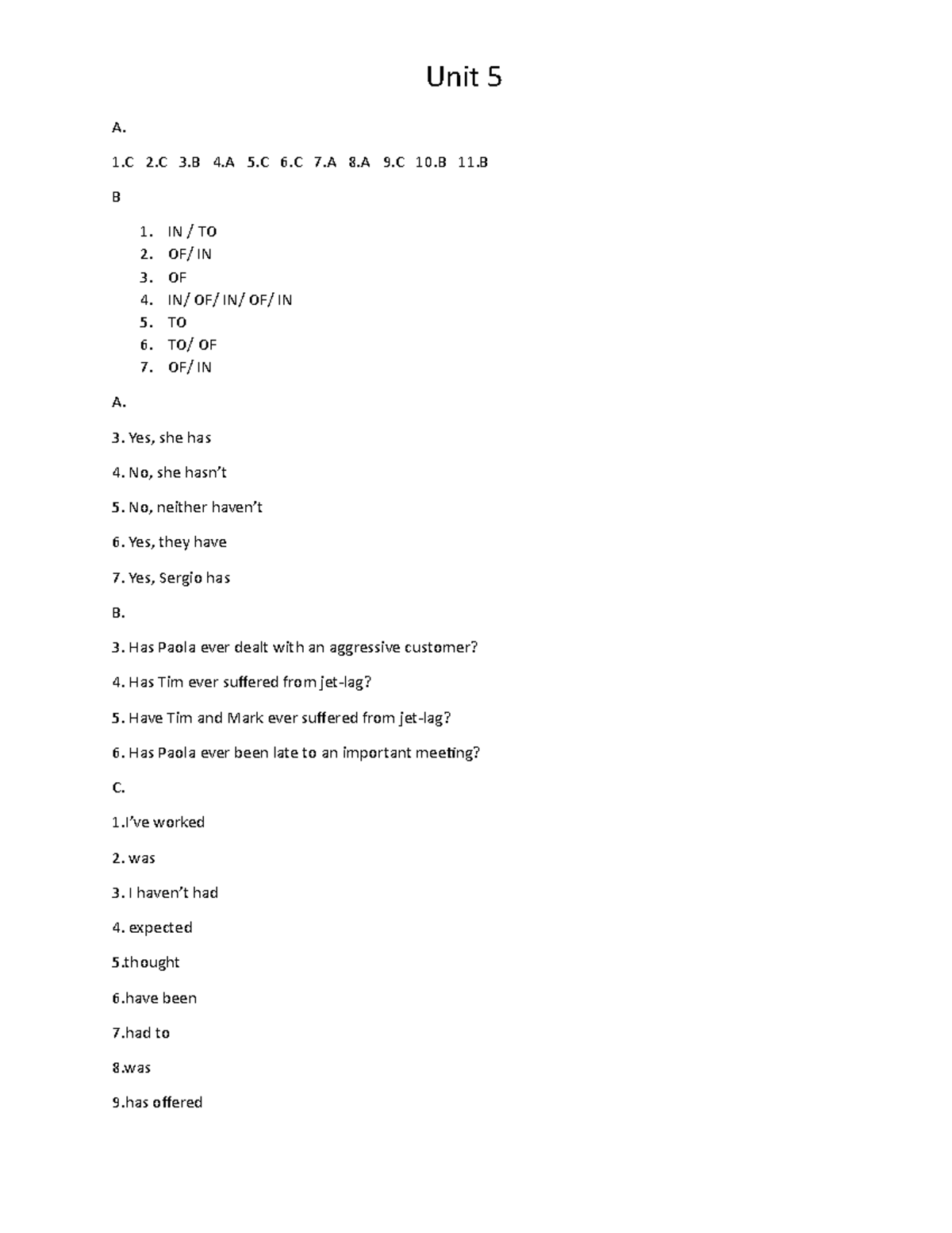 Document 12 - Unit 4 & 5 Study Notes and Answers - Studocu