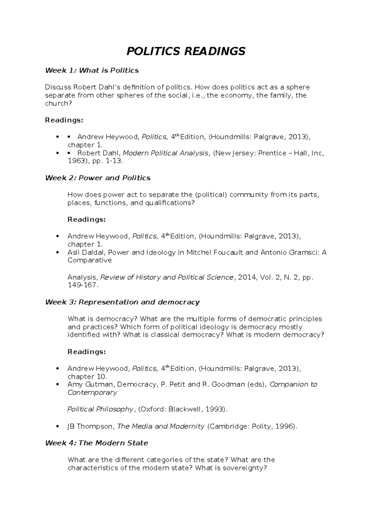 Political Ideas & Ideologies: A Comprehensive Overview of Key Concepts ...