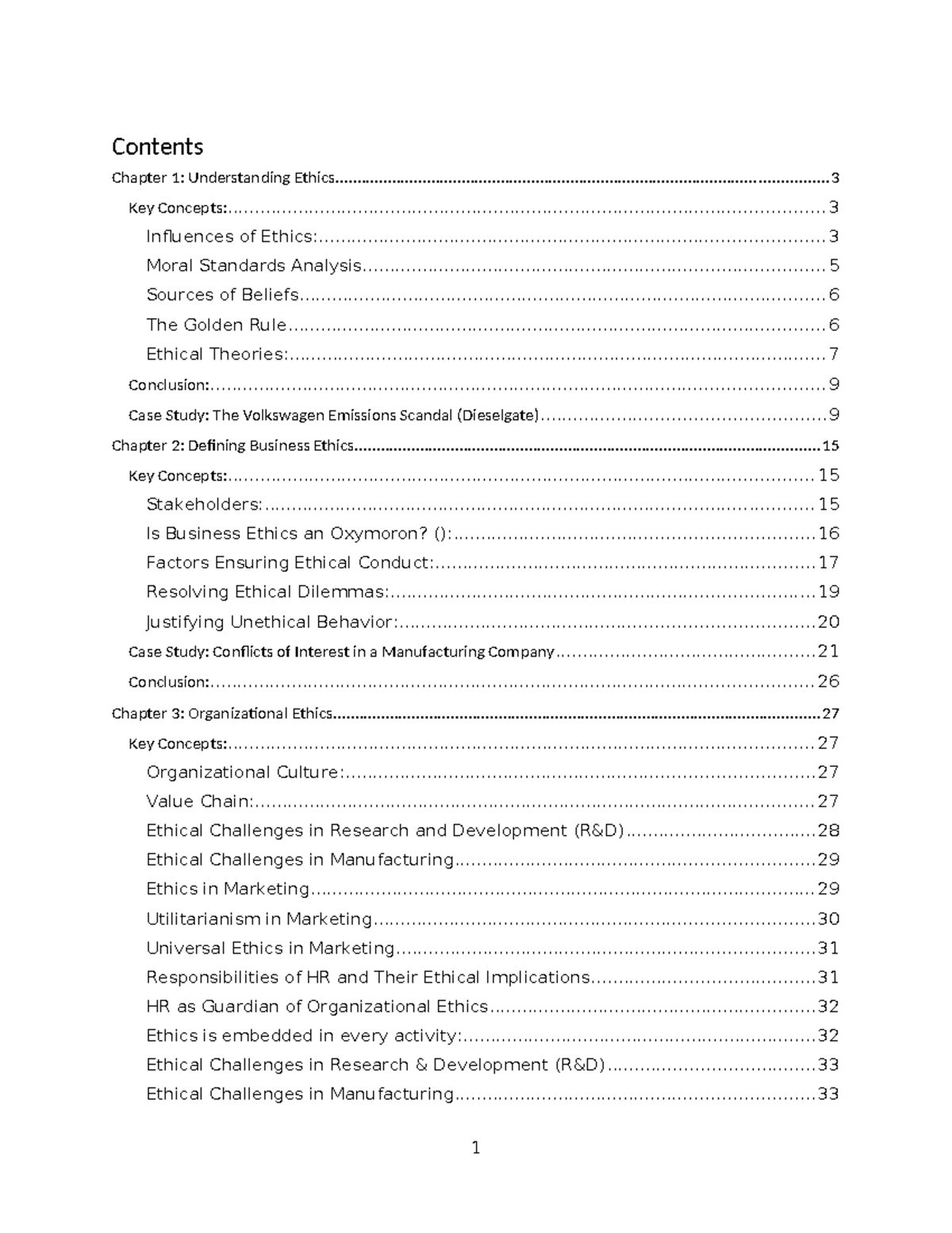 Midterm Study Notes: Business Ethics (BE) - Key Concepts & Case Studies ...