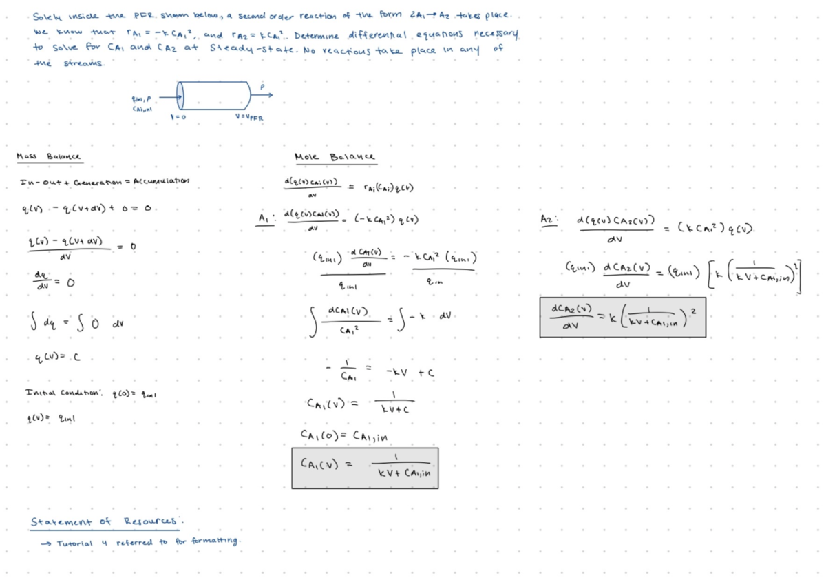 M1 Question - fdjosfnojdnf - Solely inside the PFR shown below, a ...