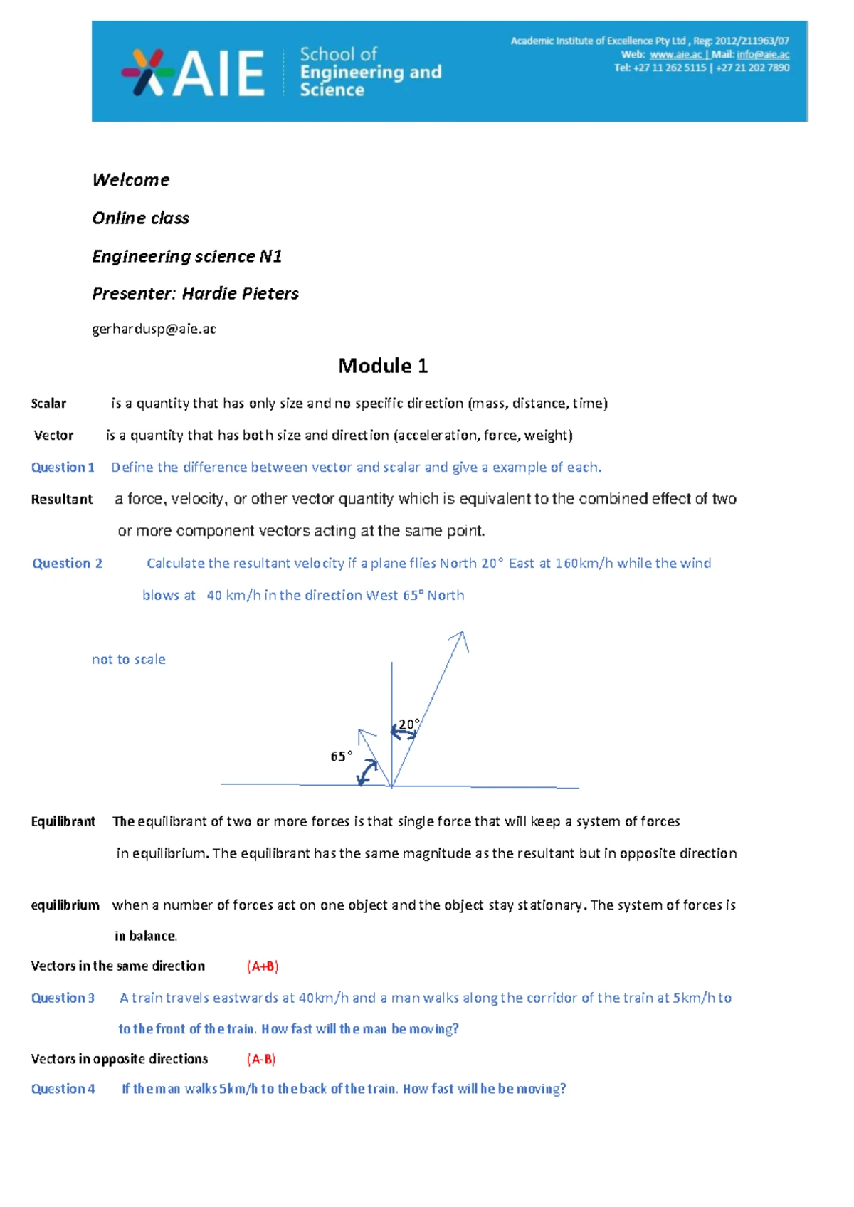 T640 - Engineering Science N3 Final Exam QP August 2024 Umalusi - Studocu