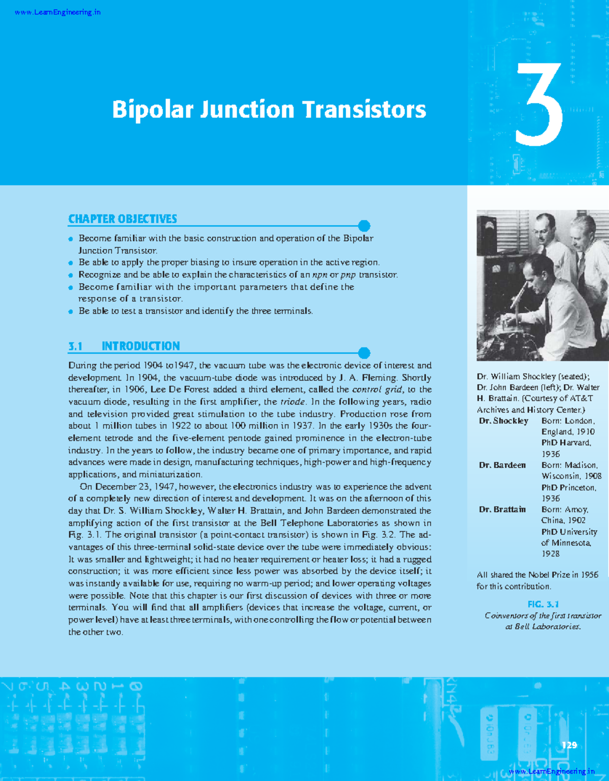 Bipolar Junction Transistors (BJT) - Chapter Overview and Key Concepts ...