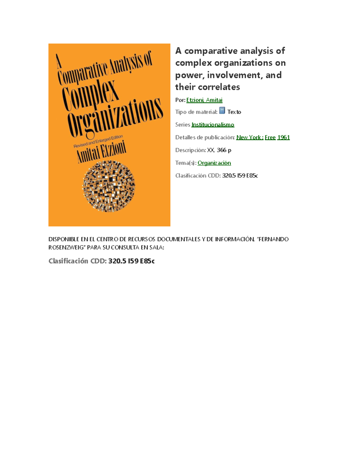 08 A comparative analysis of complex organizations on power - A ...