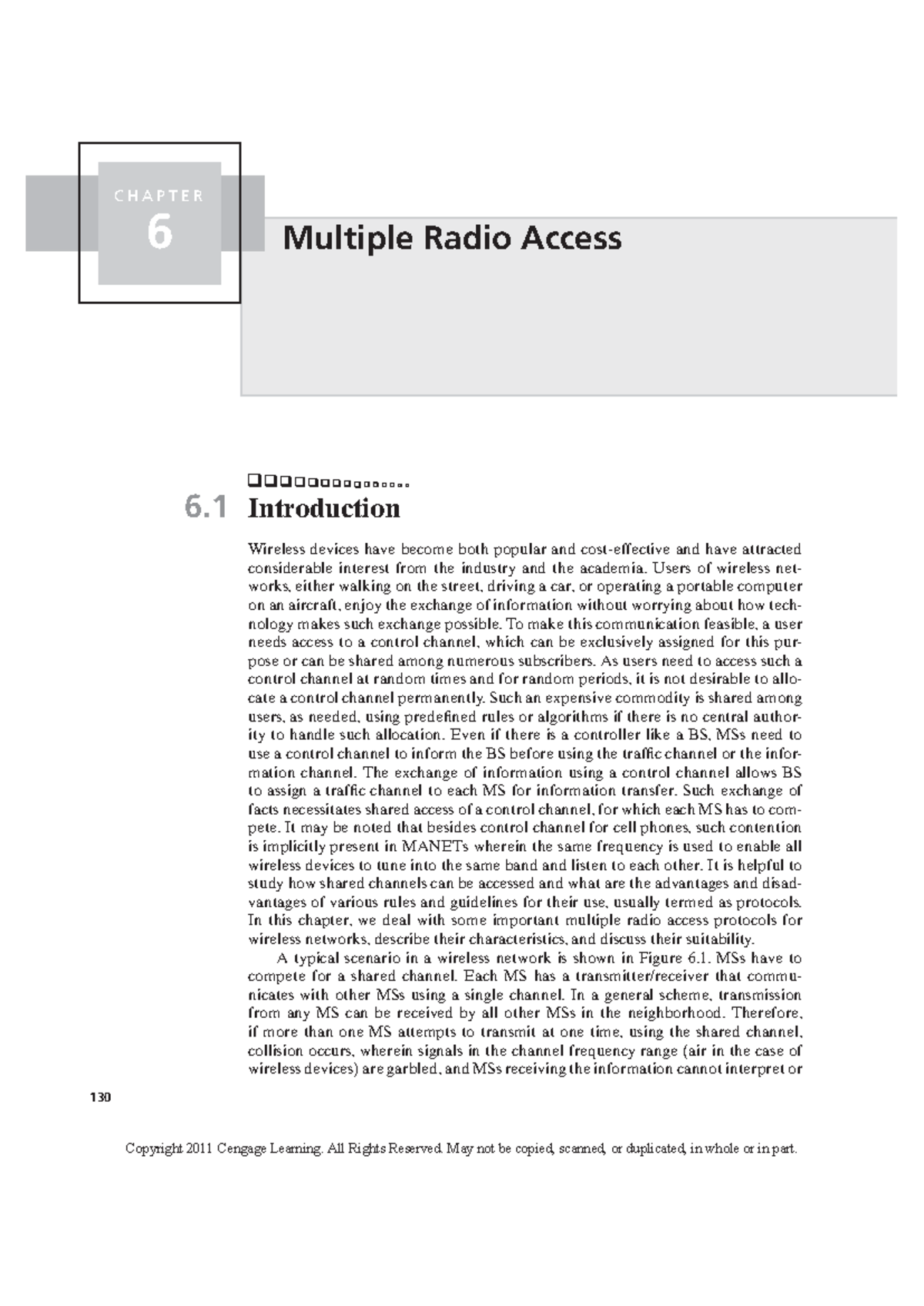 U-2 - Multiple Radio Access Protocols in Wireless Networks - Studocu