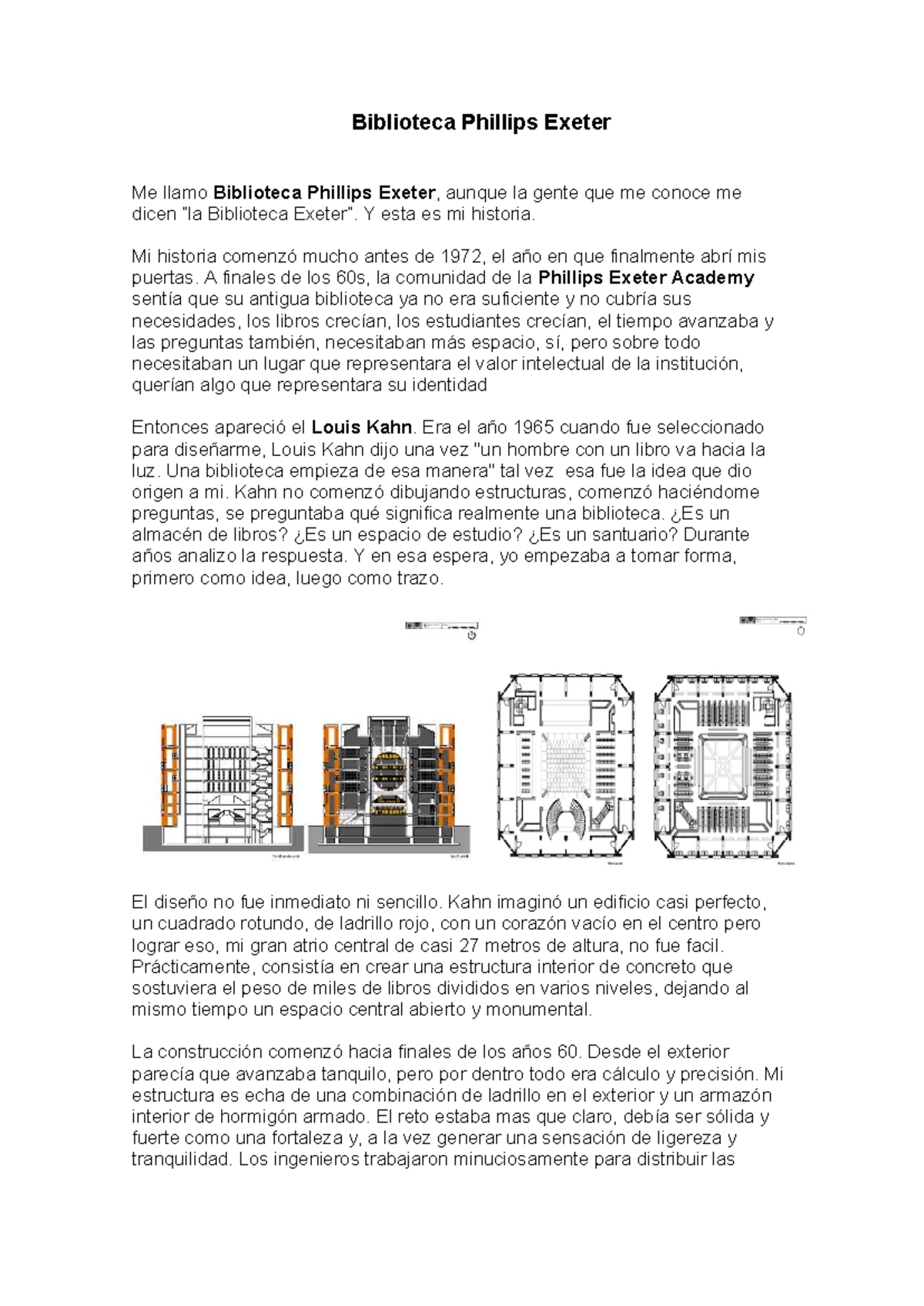 Historia de la Biblioteca Phillips Exeter: Orígenes y Construcción ...
