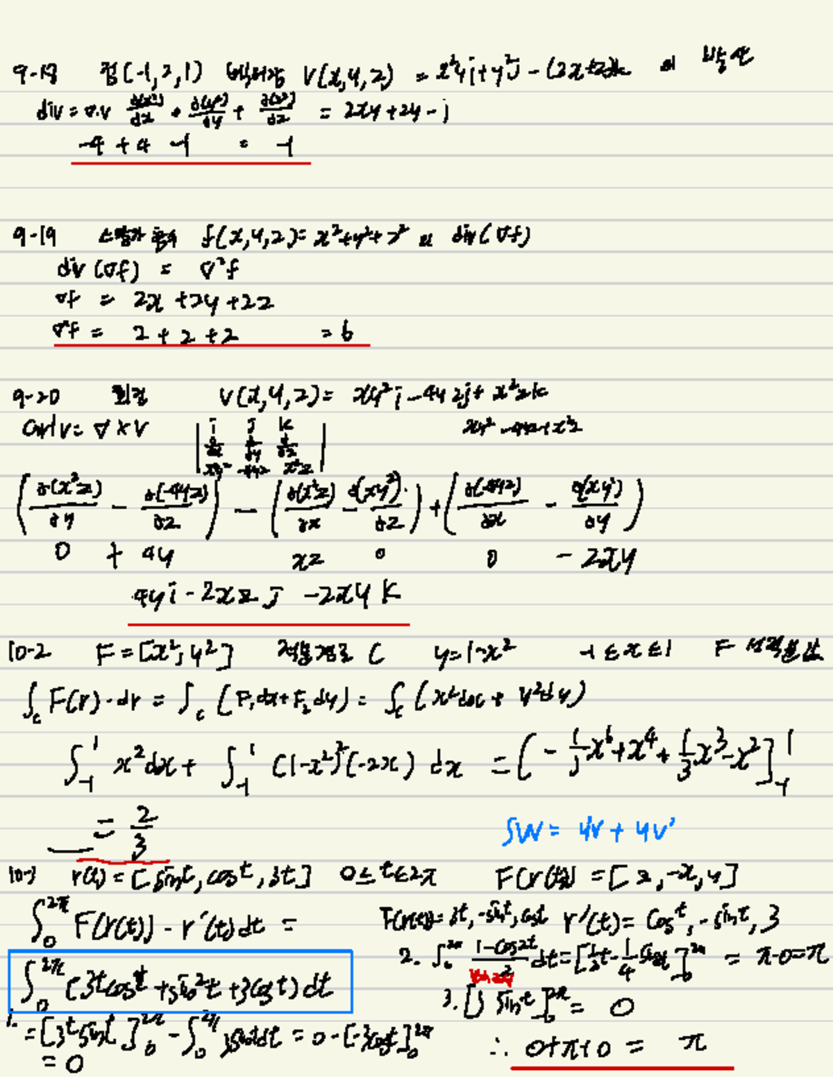 Math 4 - Advanced Calculus Notes and Exercises - Studocu