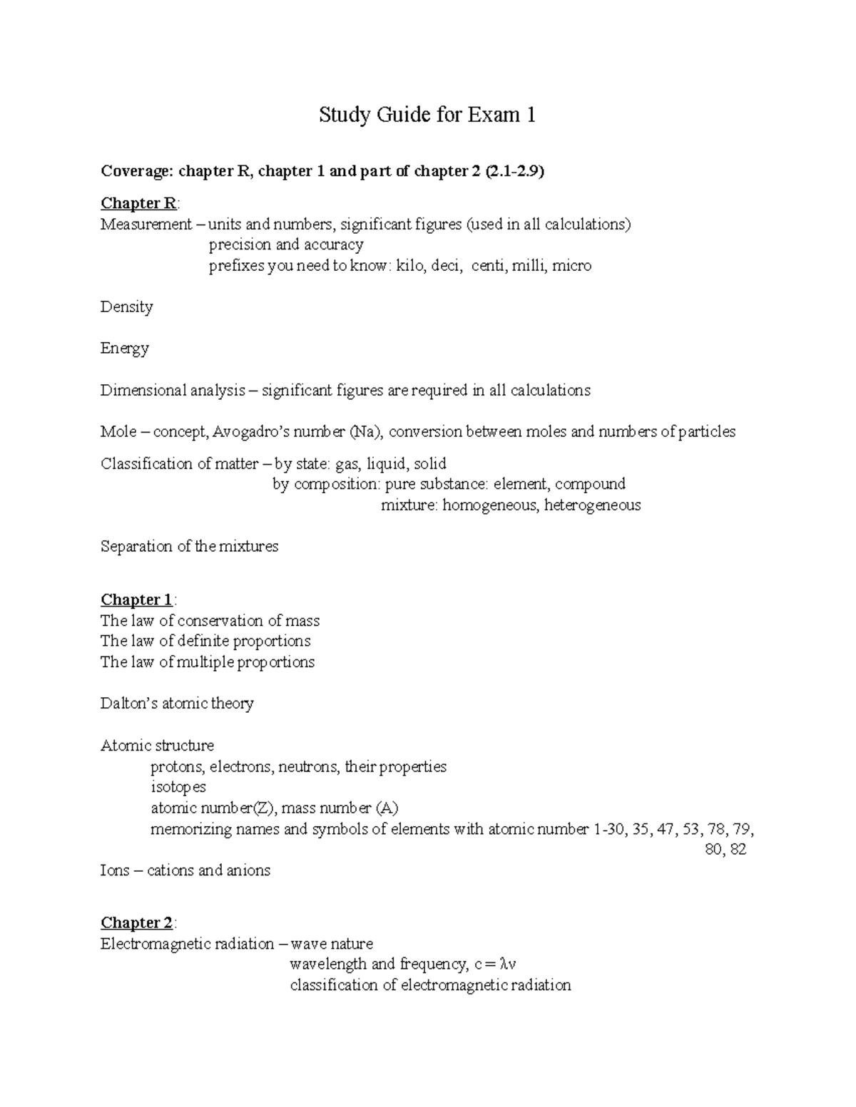 Comprehensive Chemistry 102 Final Exam Guide: Key Concepts & Techniques ...