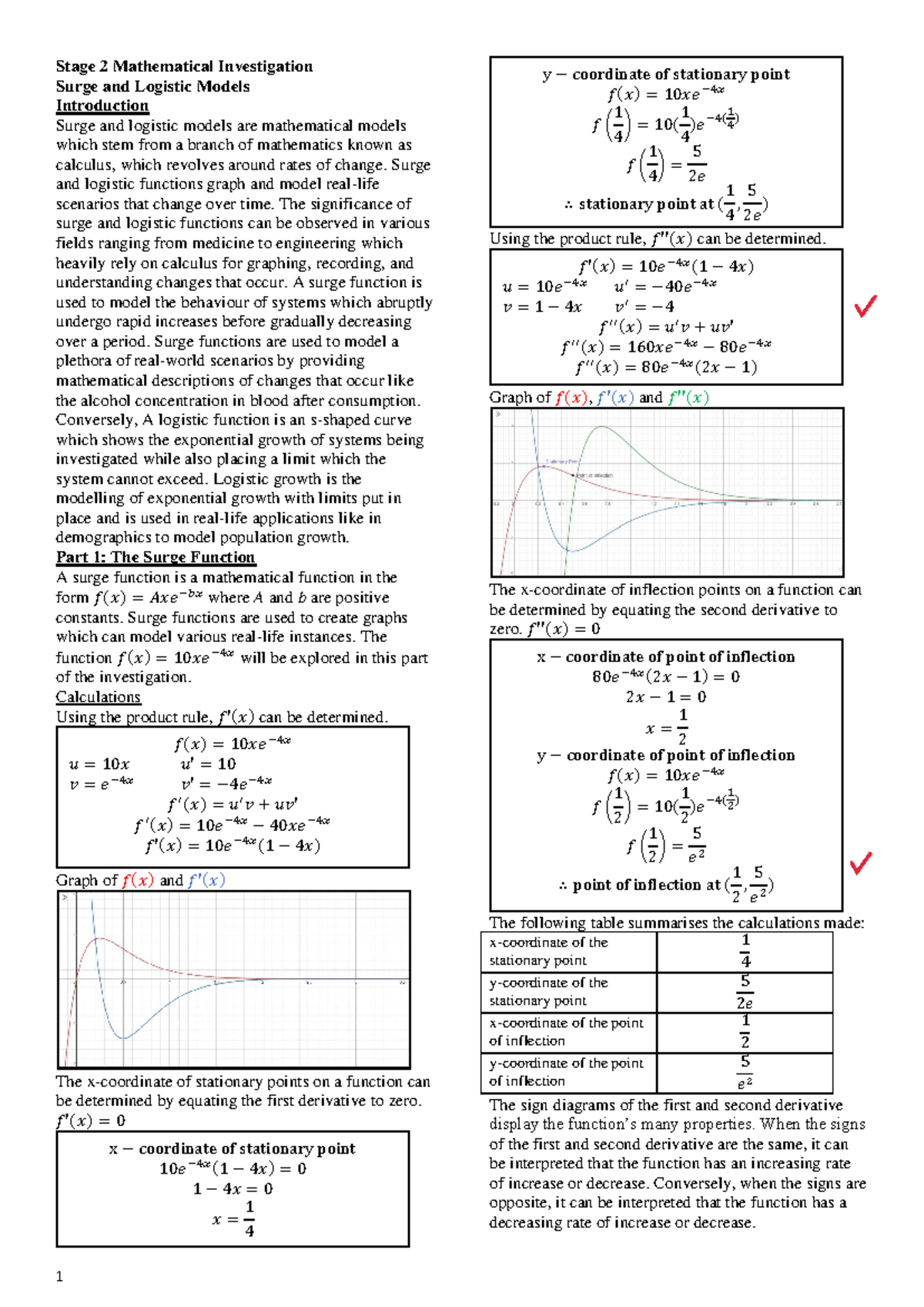 Surge and Logistic Models Investigation (MATH 681686W) - Studocu