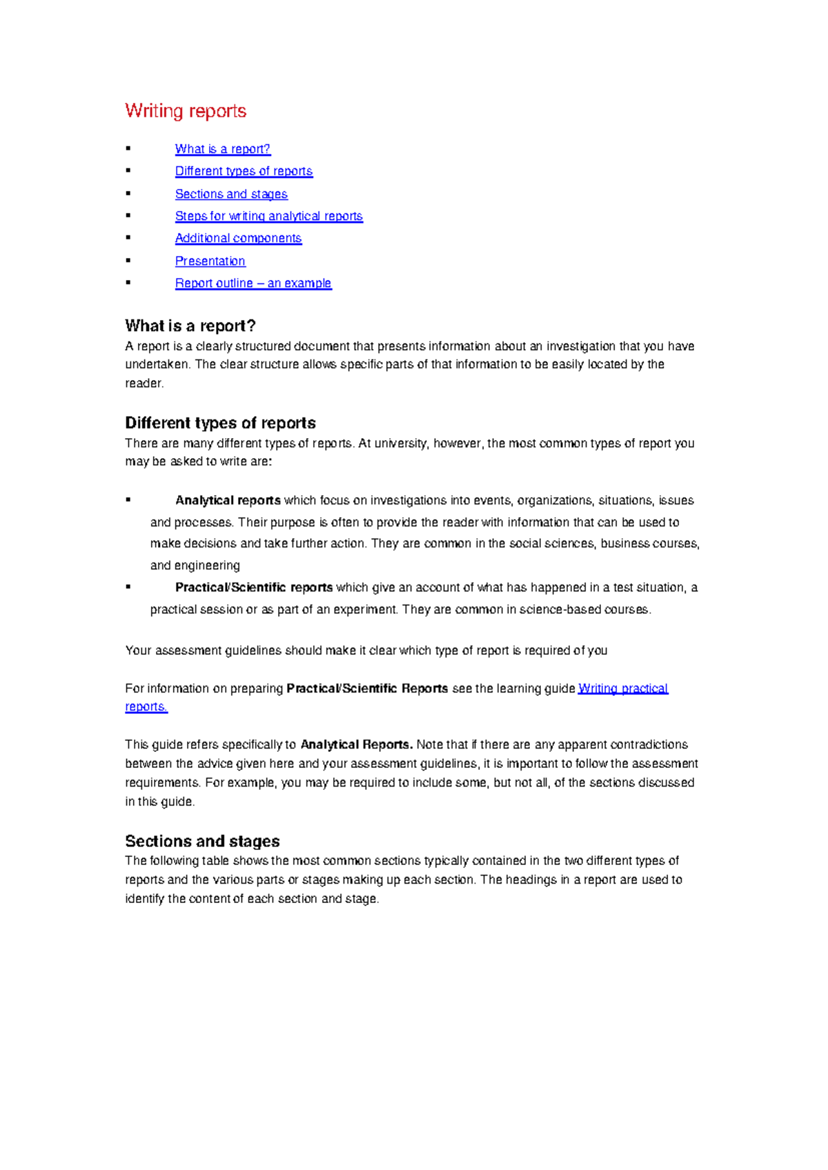 Writing Business Reports: A Comprehensive Guide to Structure and ...