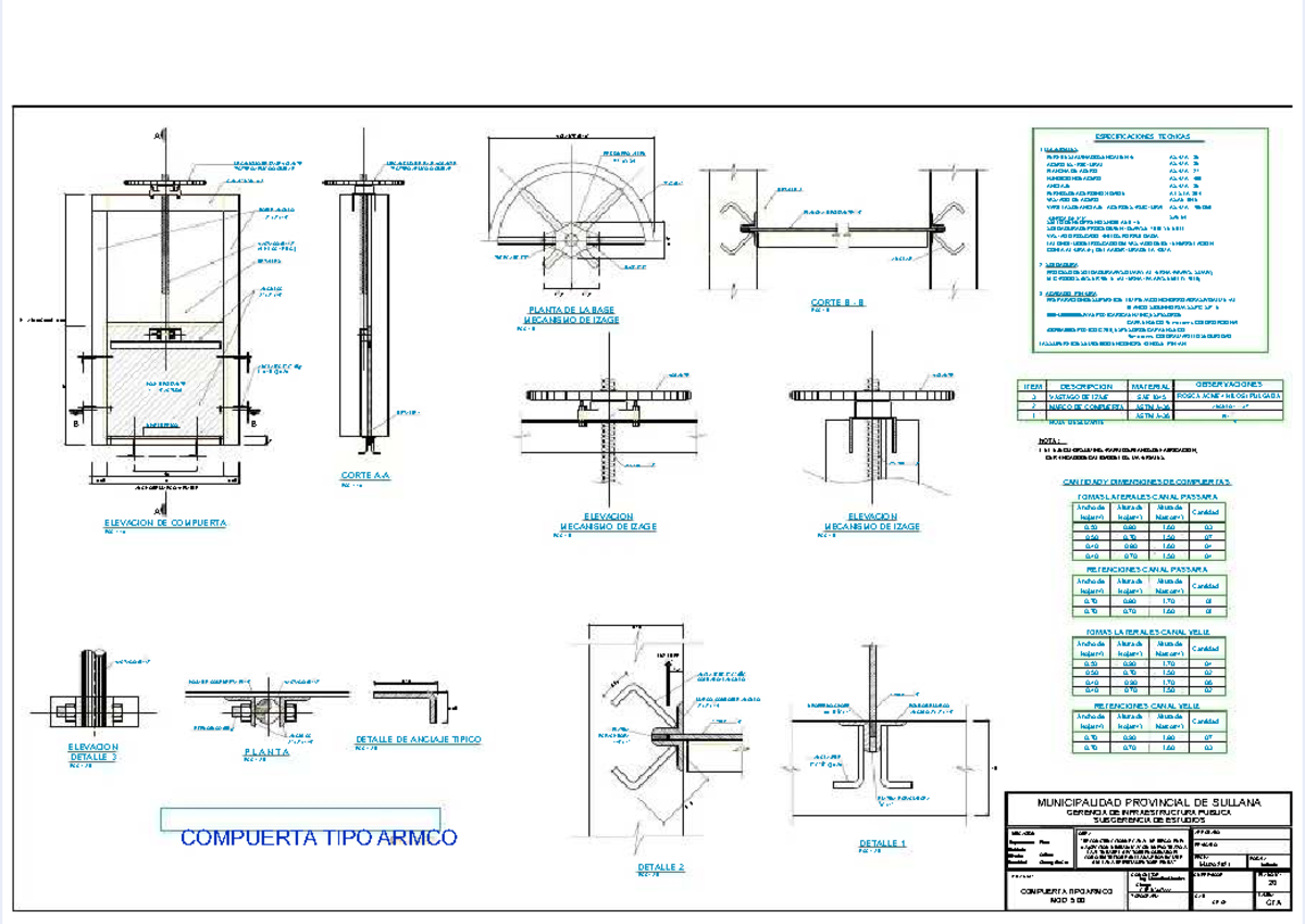 plano-de-compuerta-met-lica-tipo-armco-proyecto-sullana-studocu
