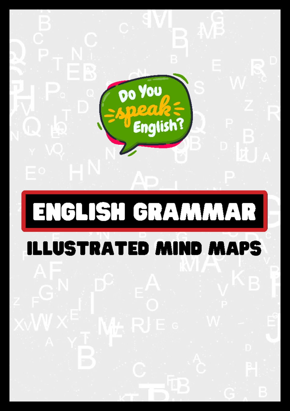 English Grammar: Illustrated Mind Maps on Verb 