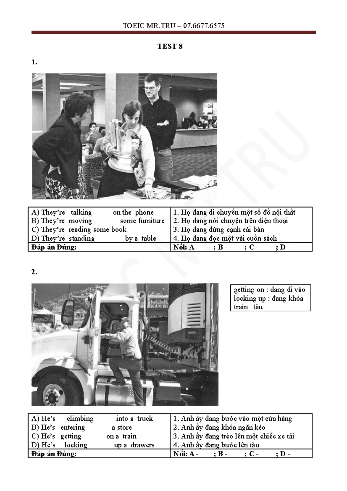 Test 8 - Answer Key and Explanation Guide - Studocu
