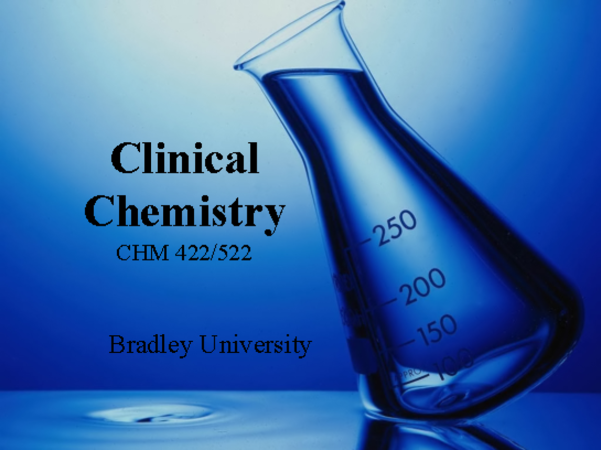 Lecture 1: Intro to Clinical Chemistry - CHM 422 Overview - Studocu