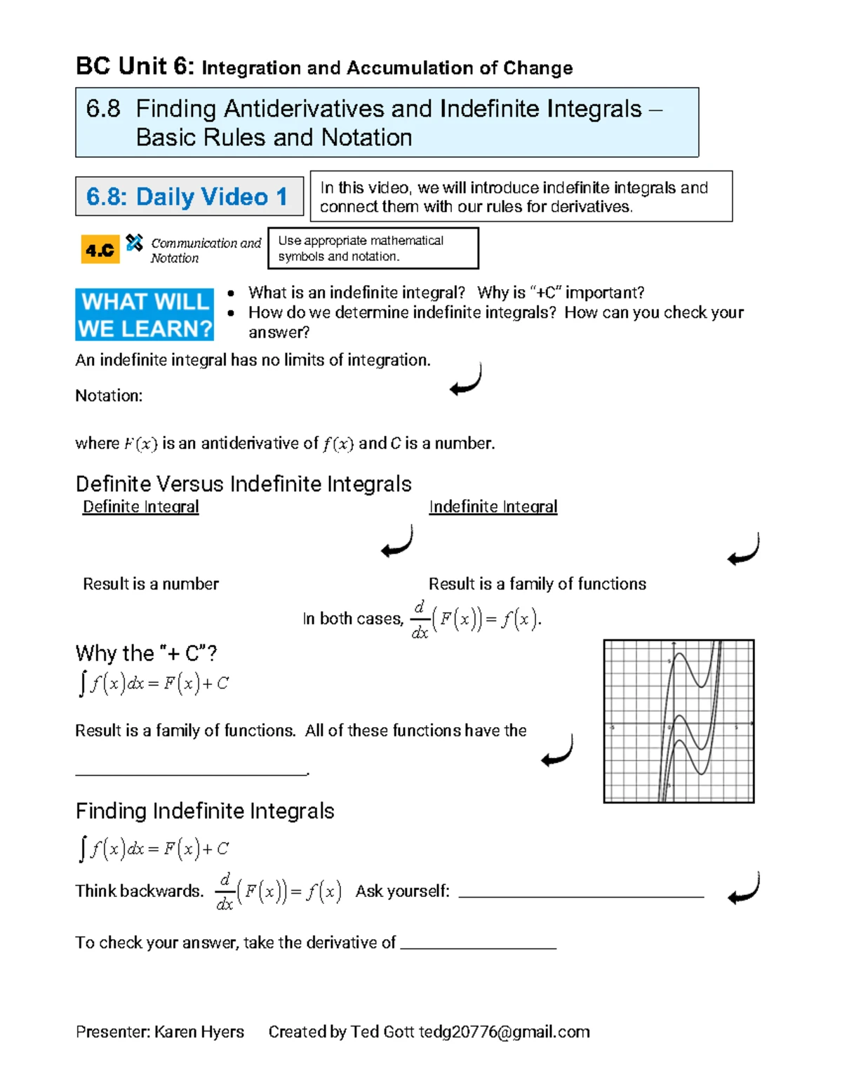 Chapter 5 Review Guide - AP Calculus BC - Studocu