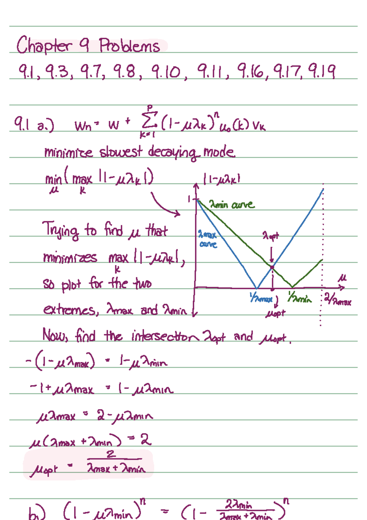 Chapter 9 Problems Solutions and Analysis for Course XXXX - Studeersnel