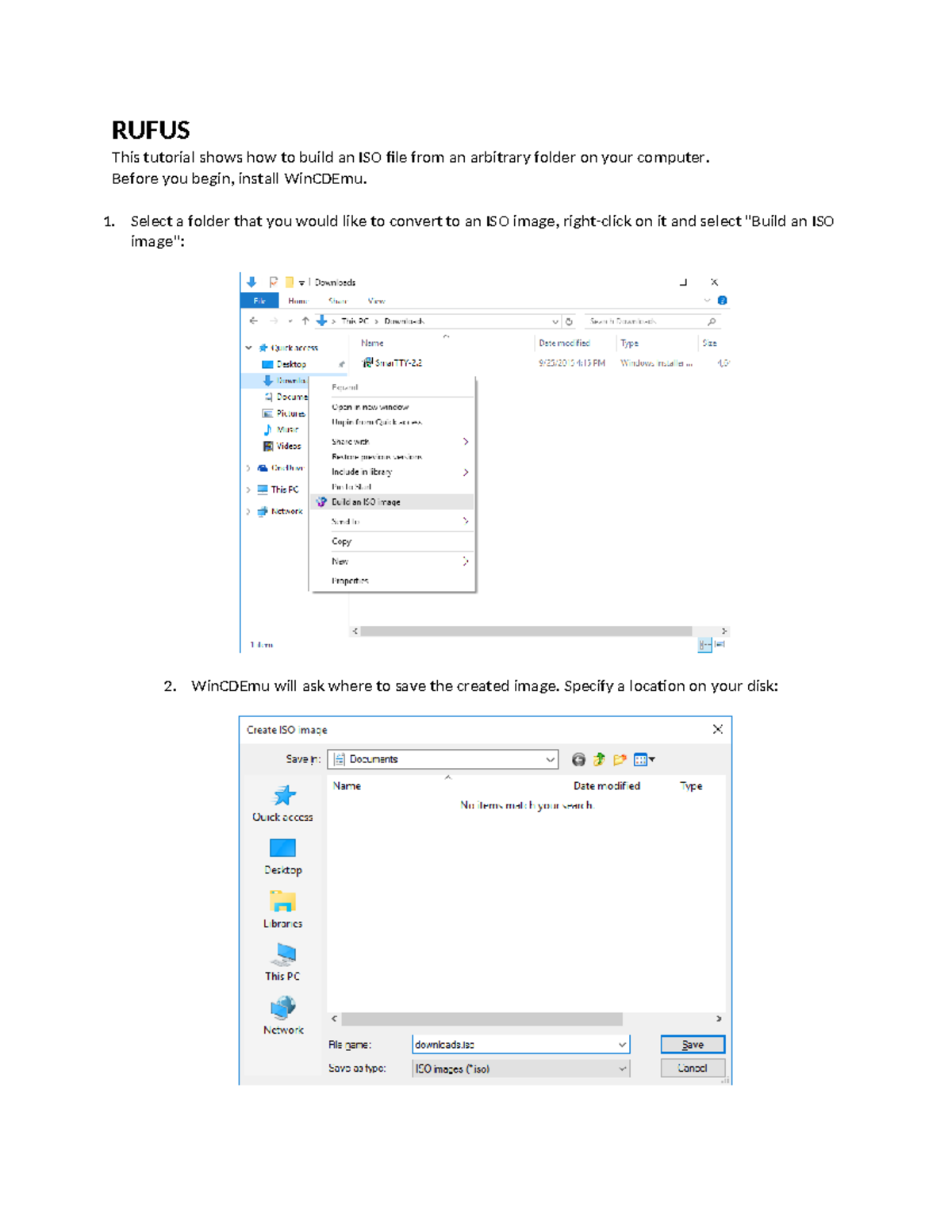 2021 IT Rufus - ISO File Creation Guide - Studocu