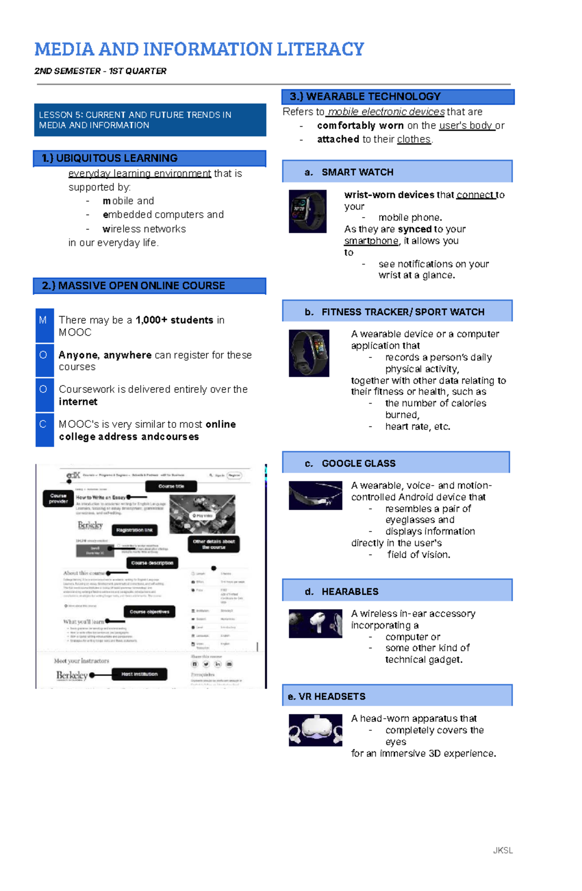 MIL 2ND QUARTER Reviewer - MEDIA AND INFORMATION LITERACY 2ND SEMESTER ...