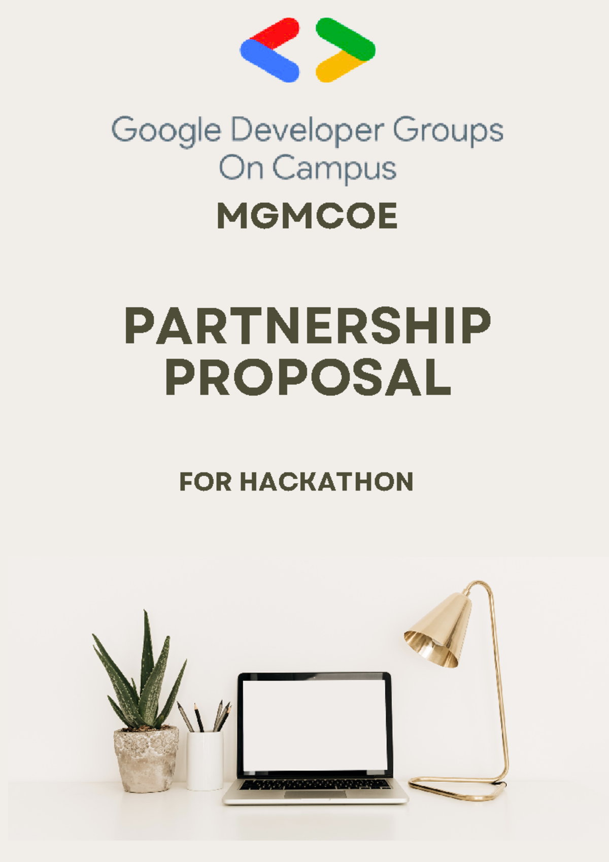 Partnership Proposal - dsa - MGMCOE PARTNERSHIP PROPOSAL FOR HACKATHON ...
