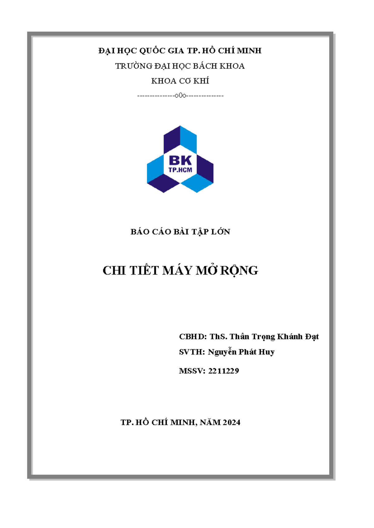 Báo cáo thí nghiệm: Đo độ rọi trong phòng học - Cơ khí - DHBK - Studocu