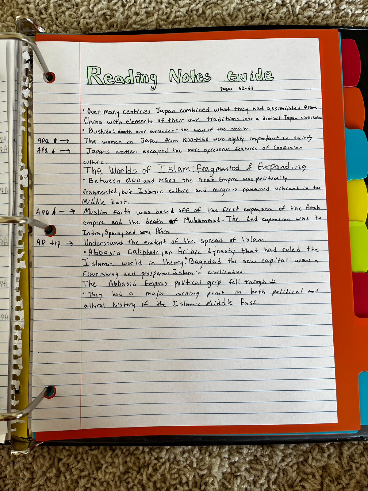 AP World History Notes: Chapters 51-63 Summary & Analysis - Studocu