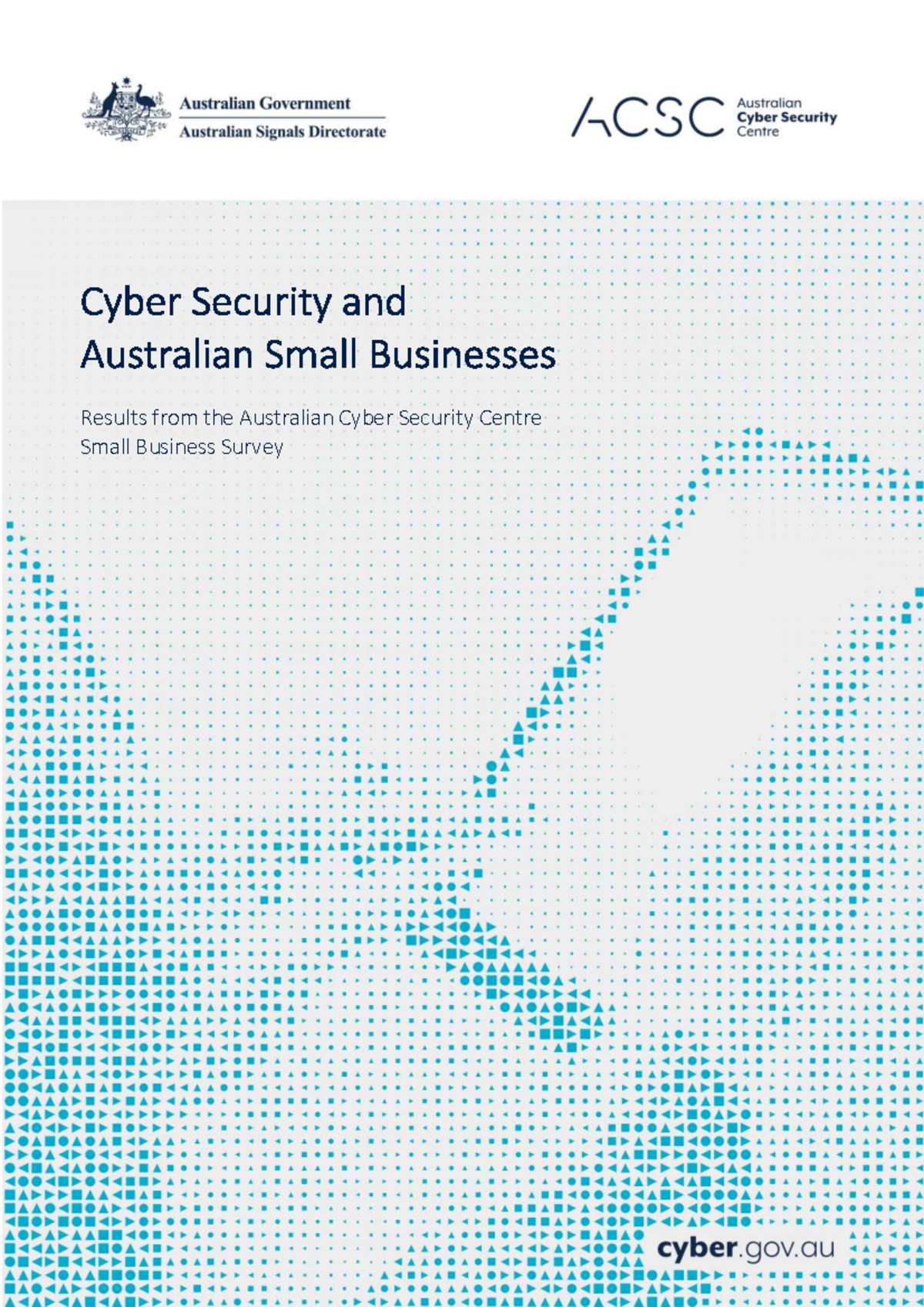 2023 ACSC Cyber Security Survey Results for Australian SMBs - Studocu