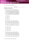 Practice materials for Studying General Maths Unit 3 and 4 in VCE ...