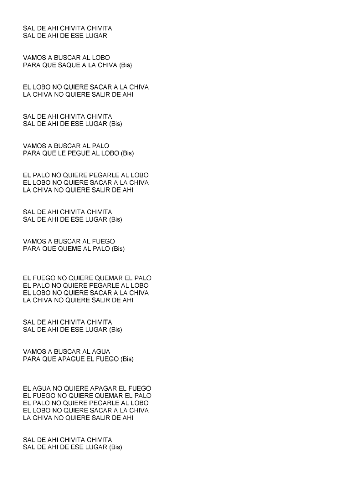 09La Chivita - Letra Completa de la Canción - Zmkdjzs - Studocu