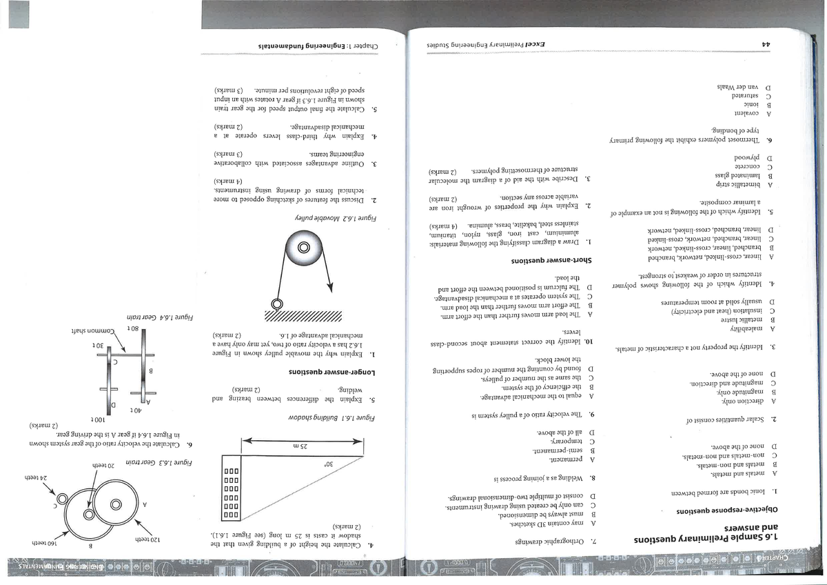 ENGR 101: Fundamentals of Engineering - Sample Questions & Exercises ...