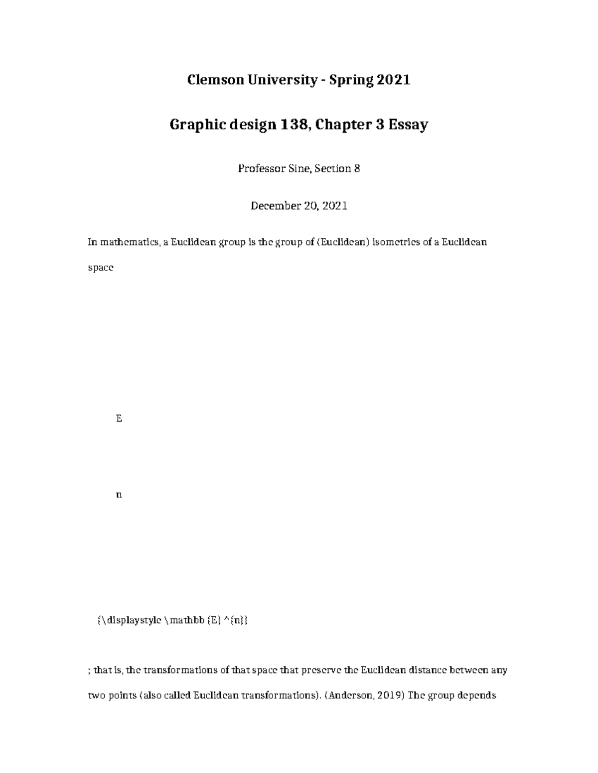 Graphic Design 138 Chapter 4 Exam Analysis & Discussion Notes - Studocu