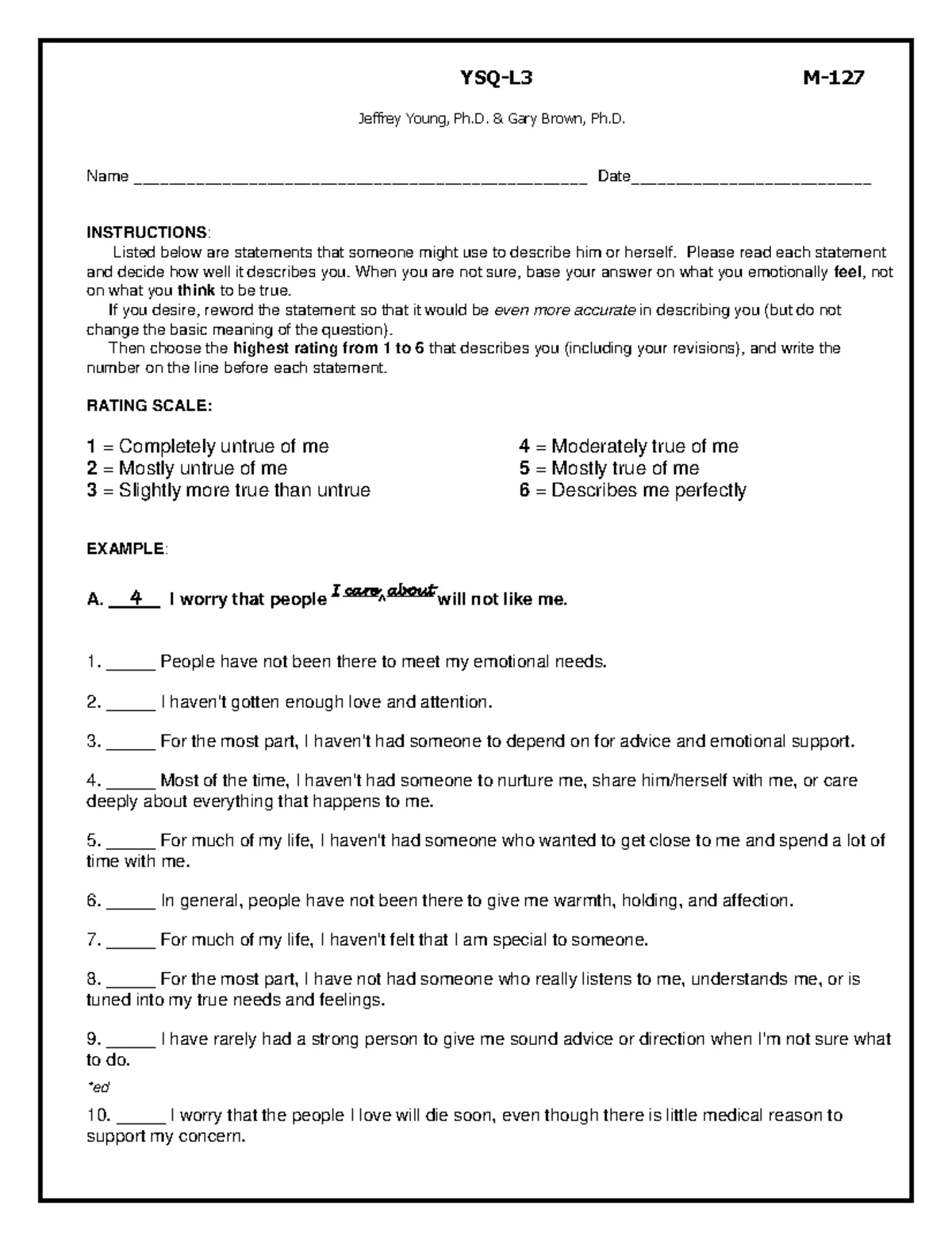 Ede-q quesionnaire - eating disorder - Eating Disorder examination ...