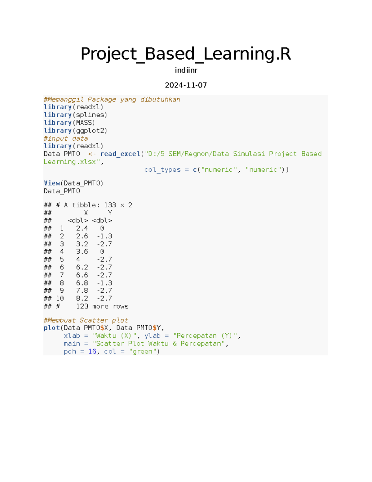 Project Based Learning Analysis using R: Models and Visualizations ...