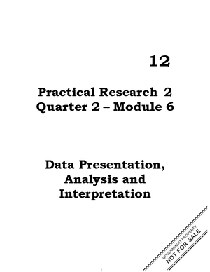 5 Q1 Prac. Research - PRACTICAL RESEARCH 2 Quarter 1 Module 5 (Week 5 ...