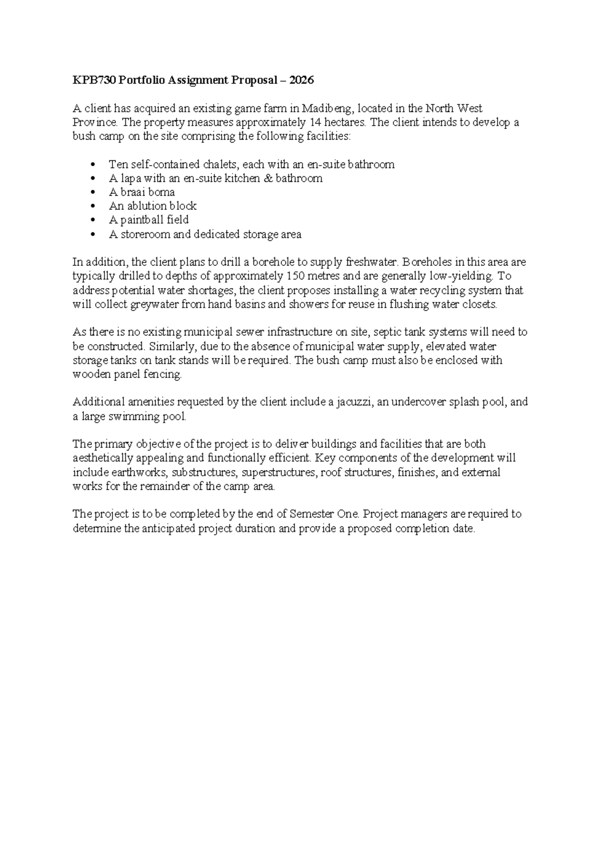 KPB730 Portfolio Assignment Game Farm Development Proposal 2026 Studocu Thumb 1200 1696 