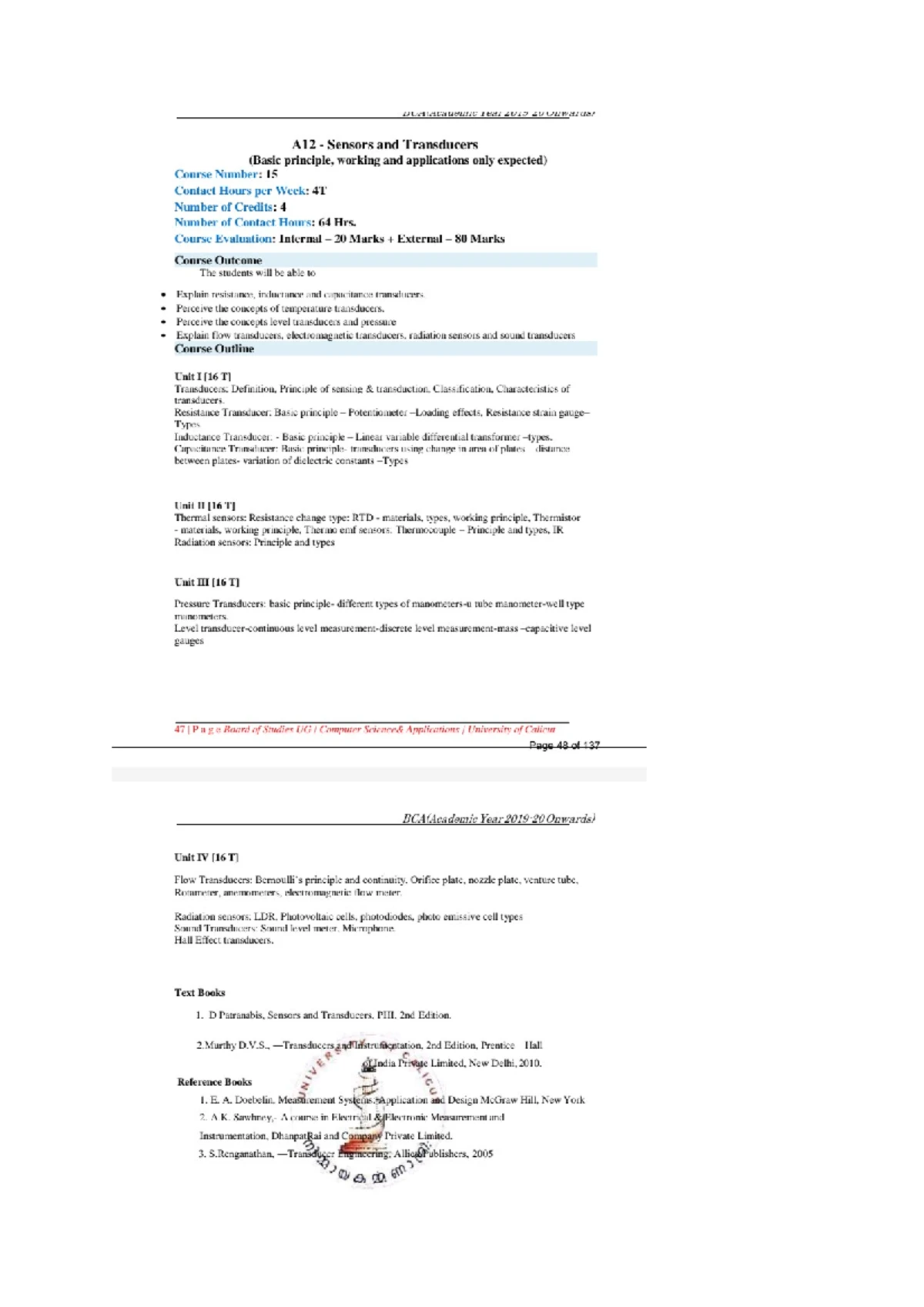 4. Module 4 Notes on Flow and Radiation Transducers - Studocu