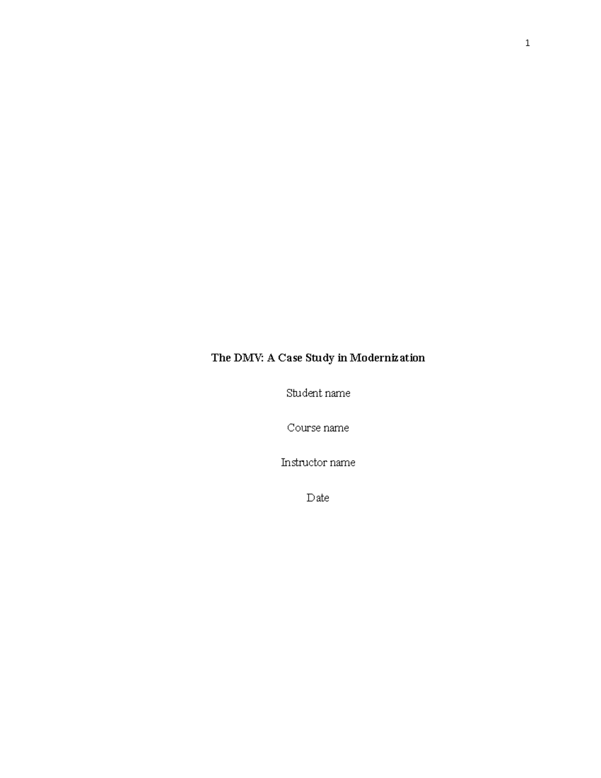 California DMV Modernization Case Study: Innovations and Solutions ...