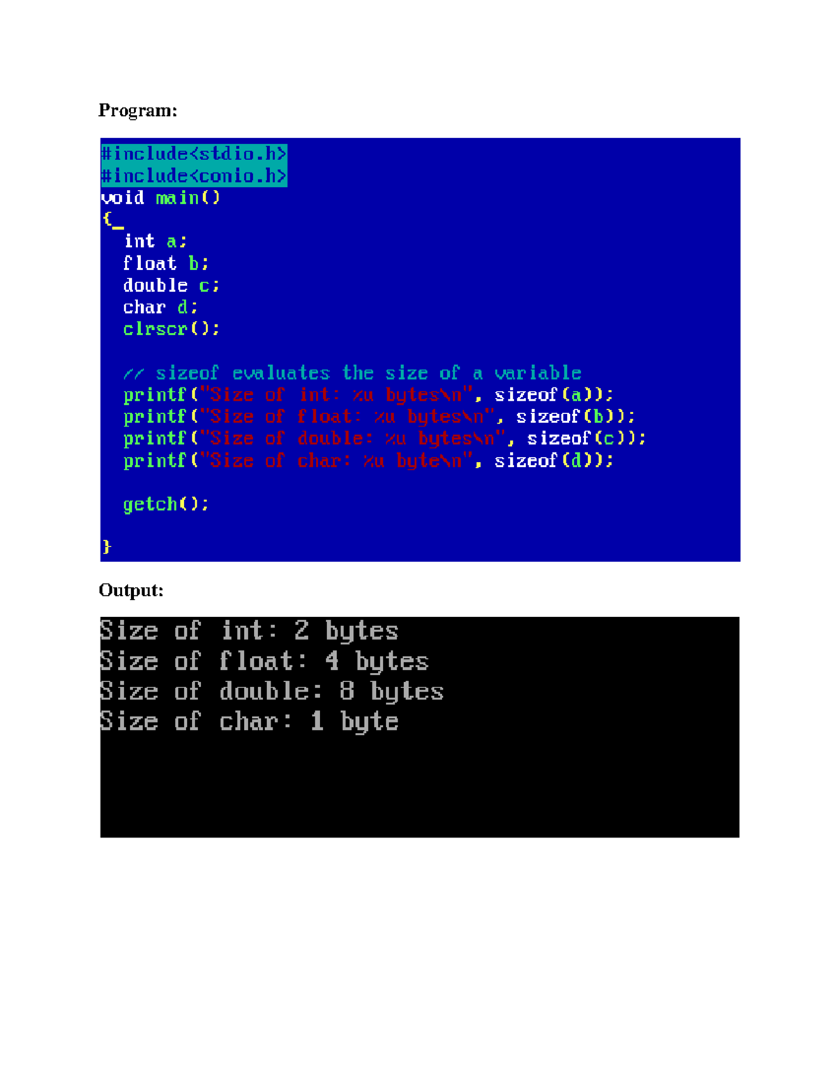 Engineering Chemistry - Artificial Intelligence - Program: void main ...