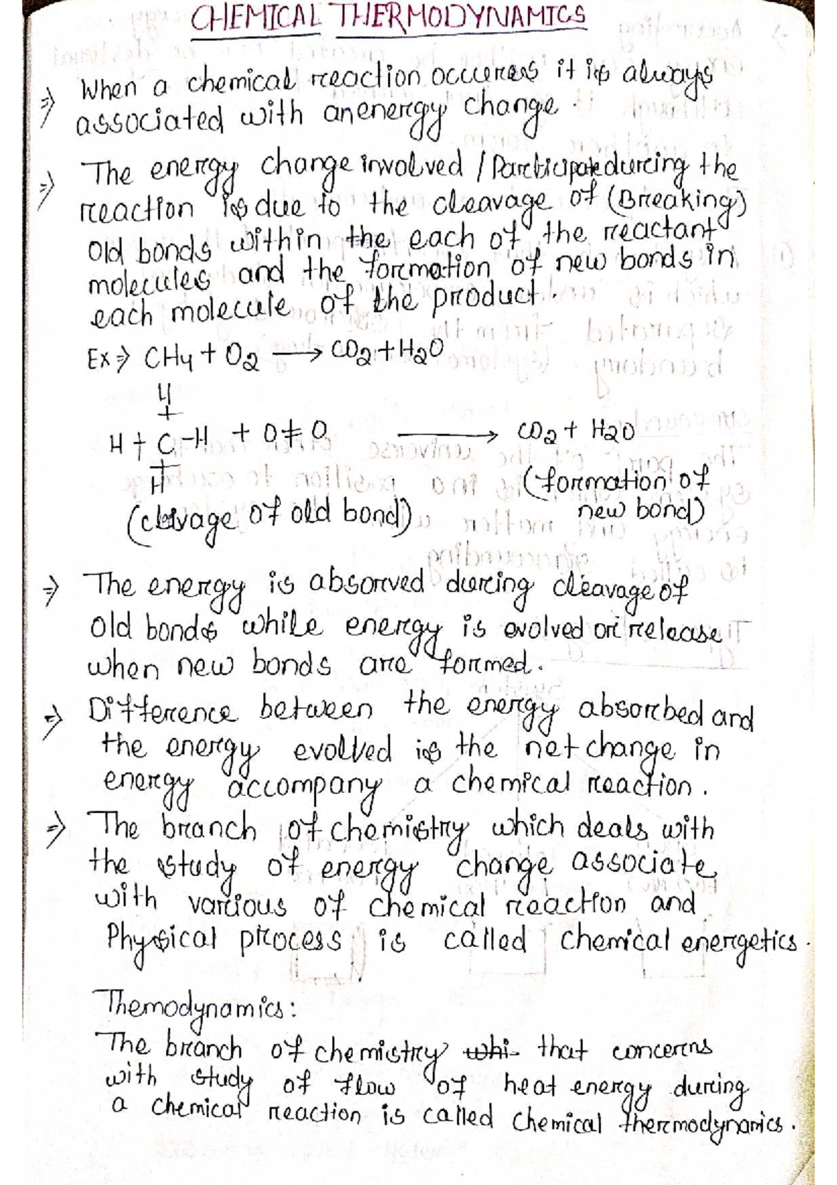 Thermodynamics Notes: CHEM 101 - Key Concepts and Principles - Studocu
