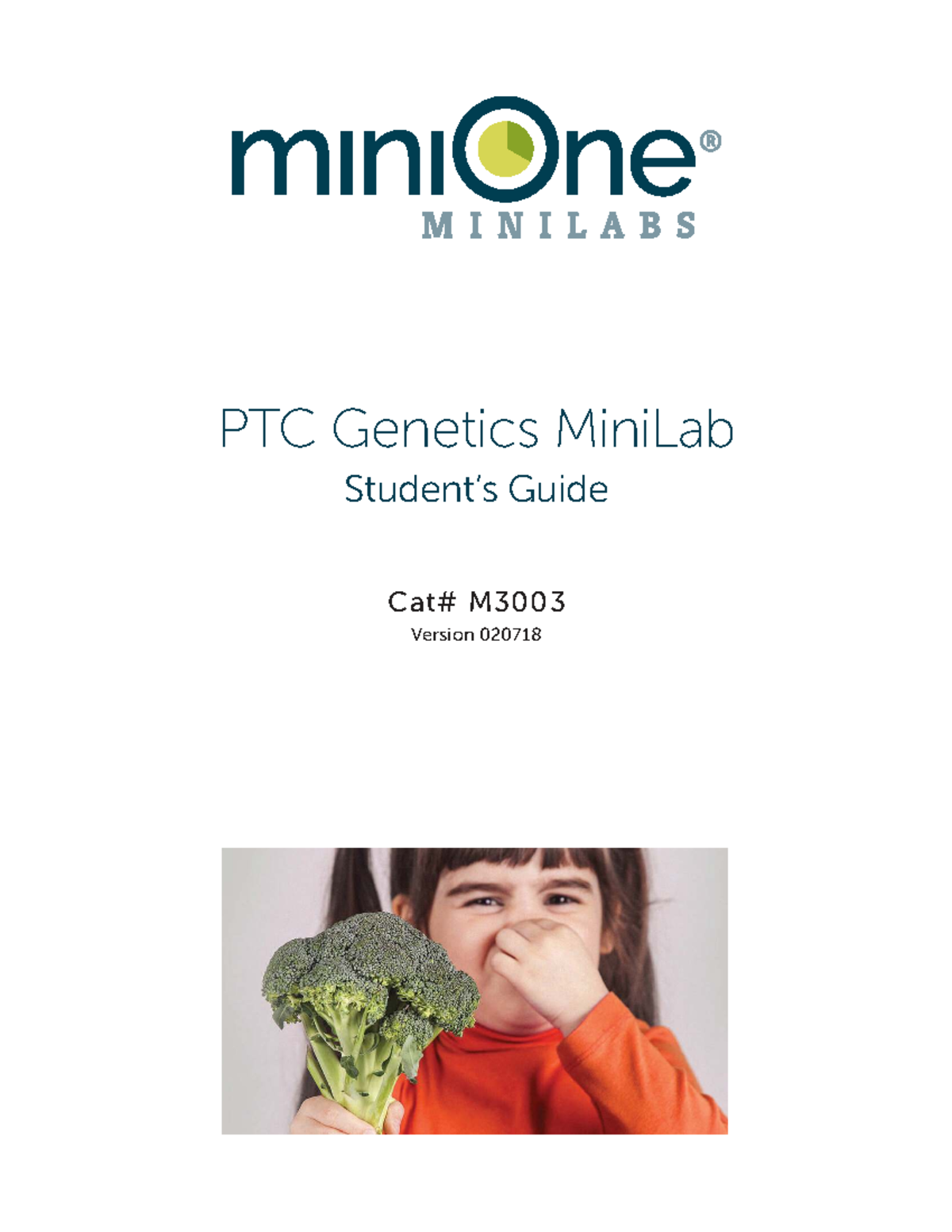 M3003 PTC Genetics MiniLab Guide: Safety, Methods & Analysis - Studocu