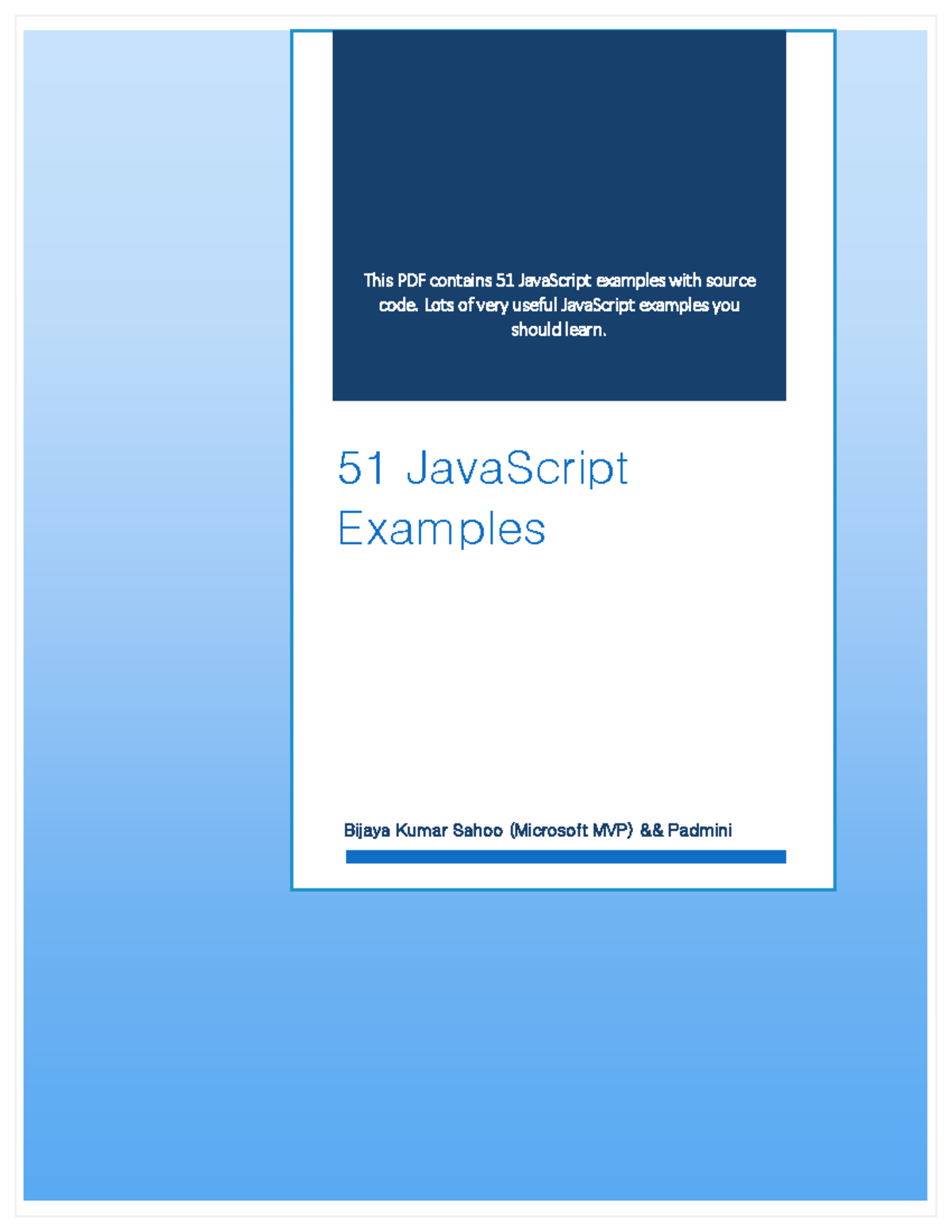 Java Script-Examples-PDF - [Type here] This PDF contains 51 JavaScript ...