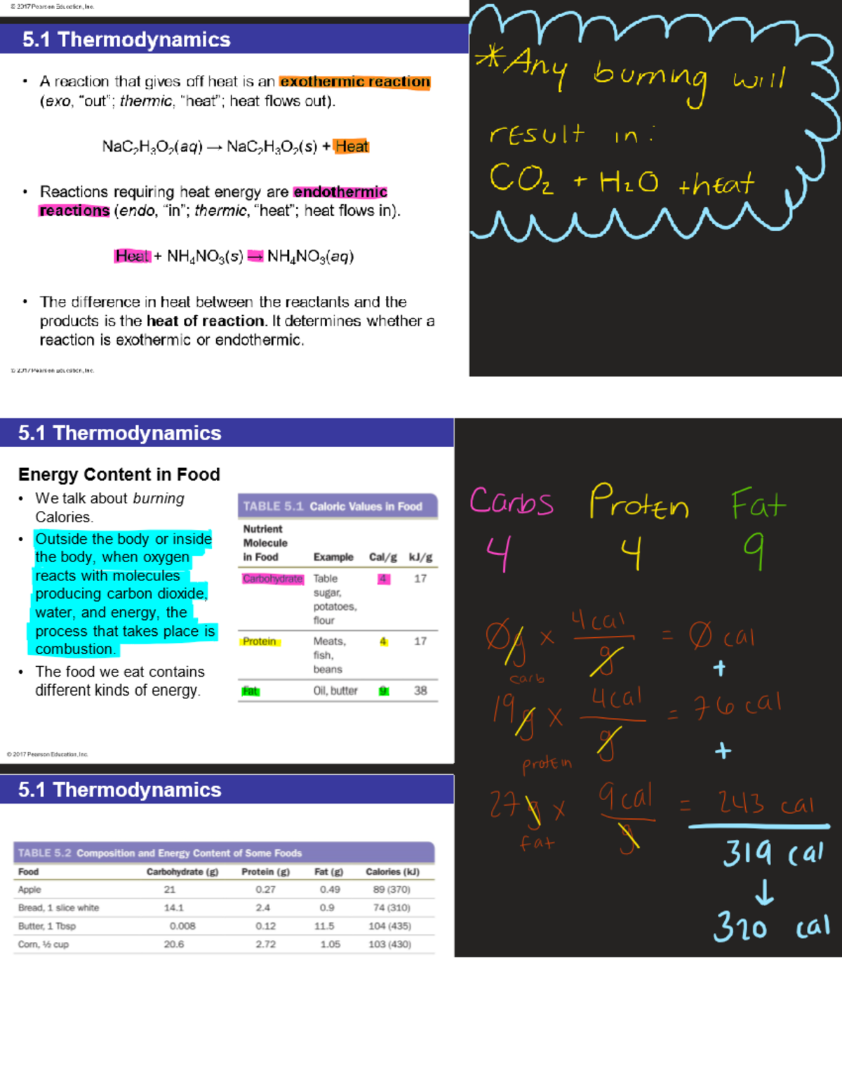 Ch5: Exothermic & Endothermic Reactions Notes and Practice - Studocu