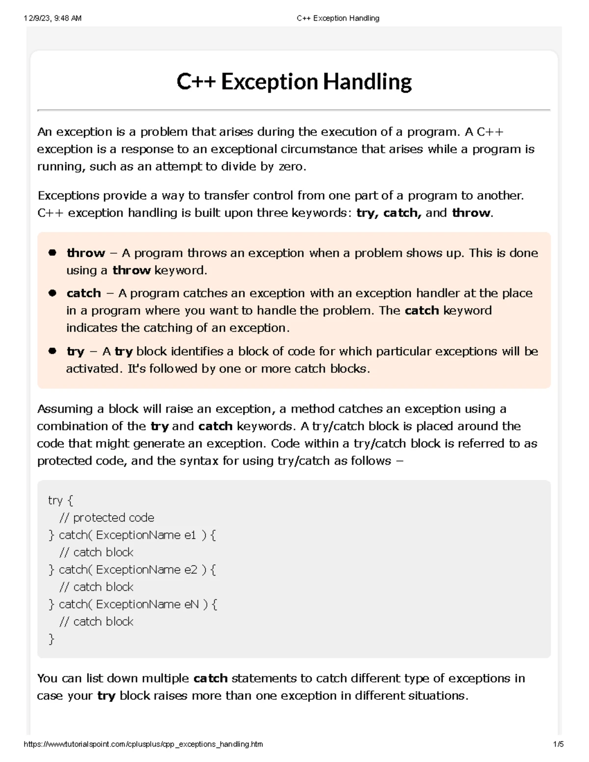 File Handling in C++: How to Open, Save, Read, and Close Files - Studocu