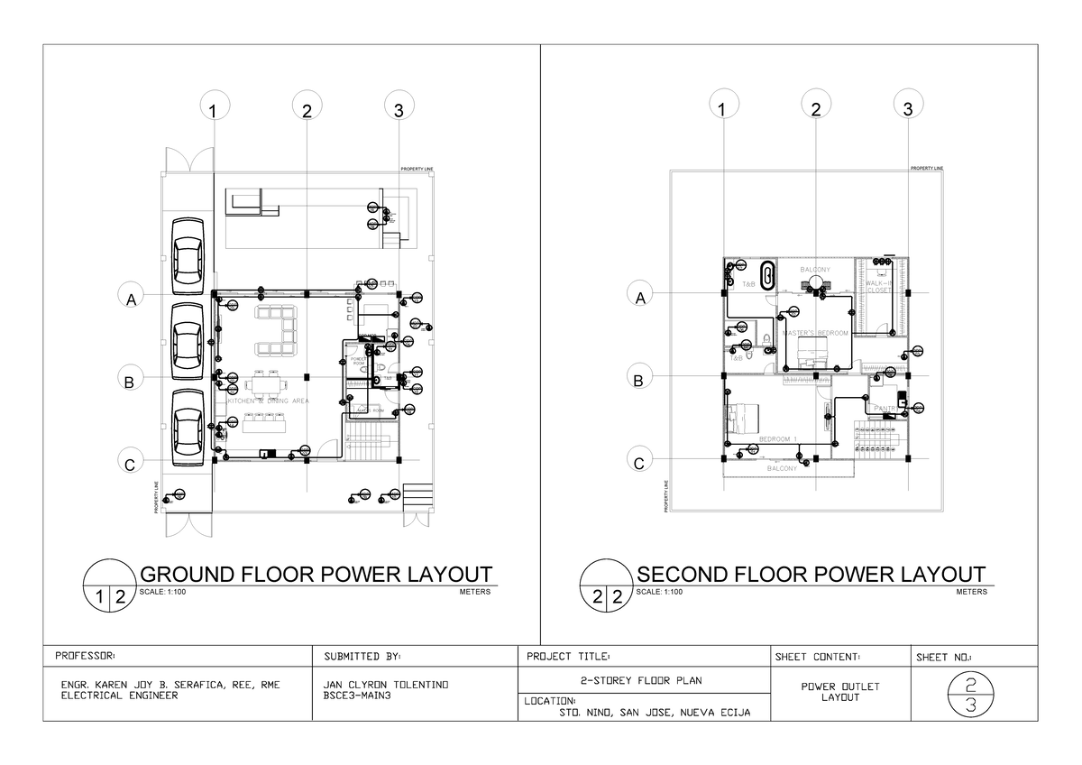 Tolentino Power Layout - 1 2 3 1 PROPERTY LINE 2 3 PROPERTY LINE MDP 05 ...