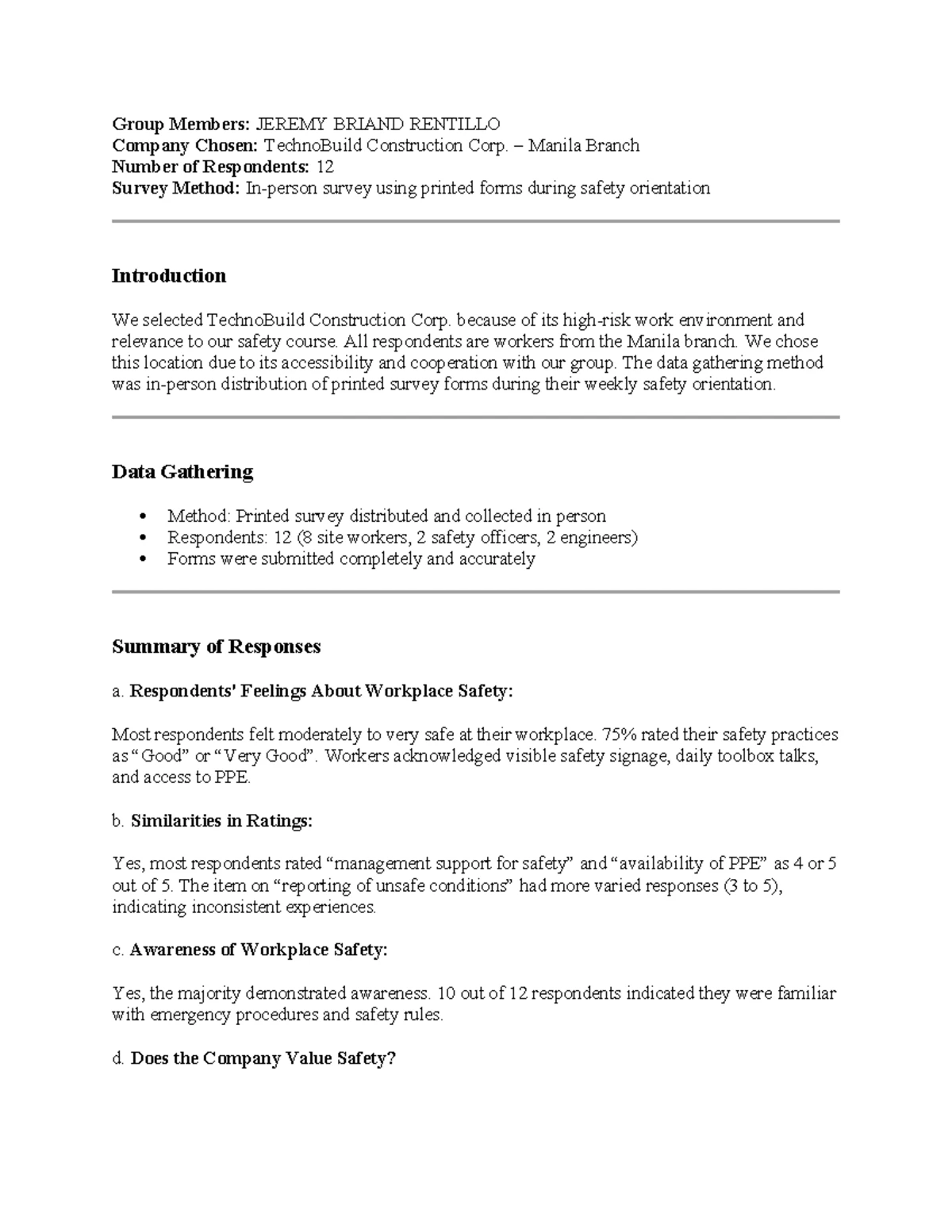 05 Task Performance 1 - Microprocessor Interfacing Case Study Report ...