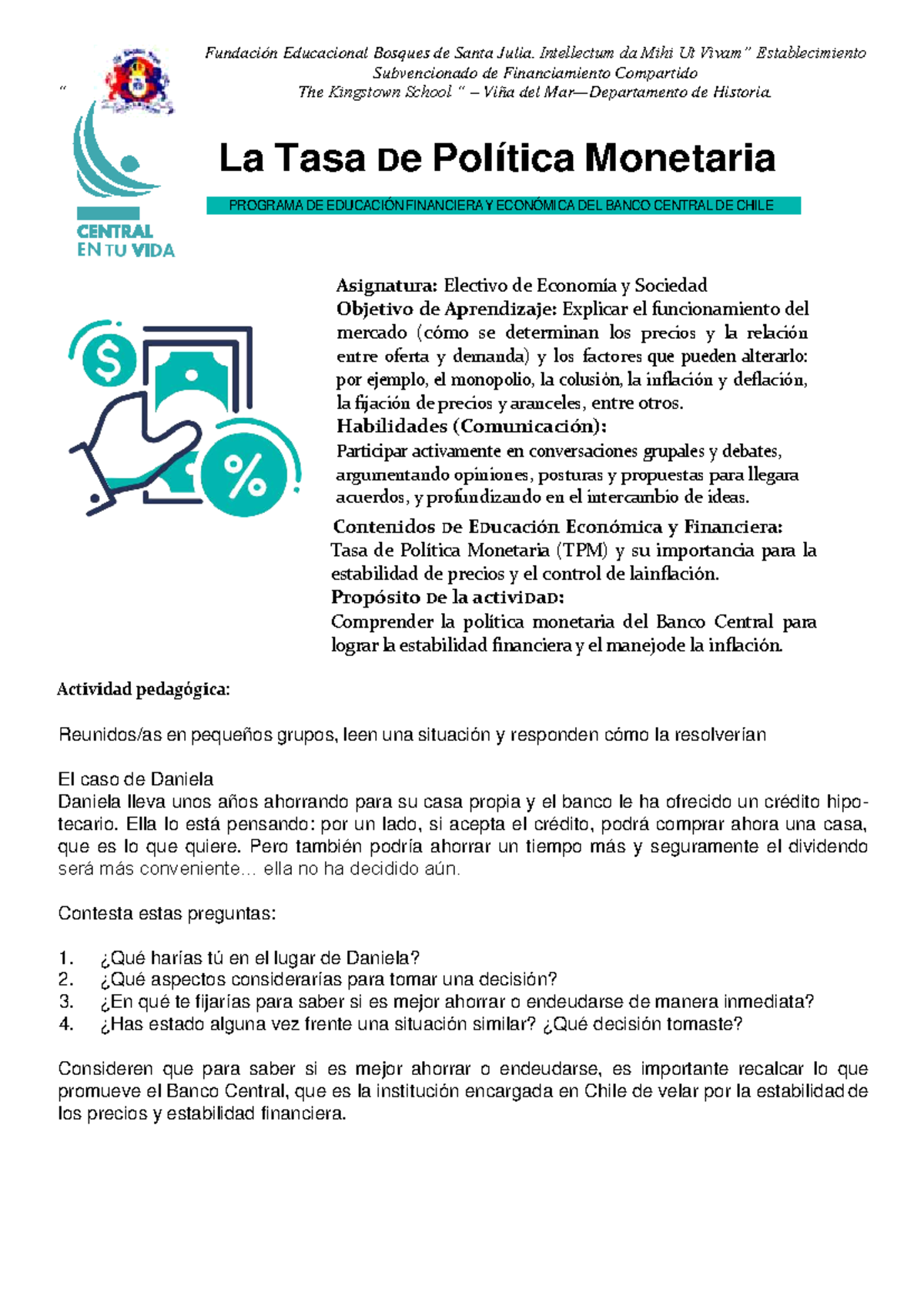 EYS: Ficha sobre la Tasa de Política Monetaria y su Impacto Económico ...