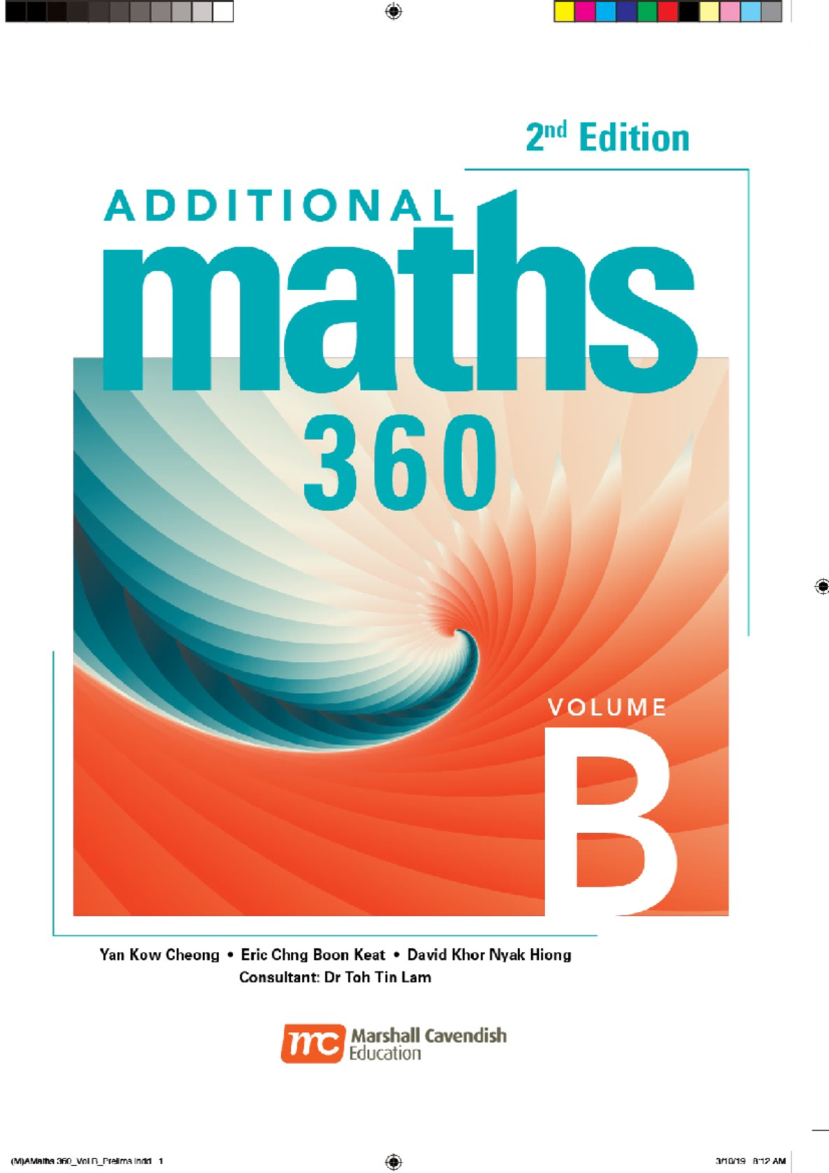 Additional Maths 360 (M) - Volume B 2nd Edition Overview - Studocu