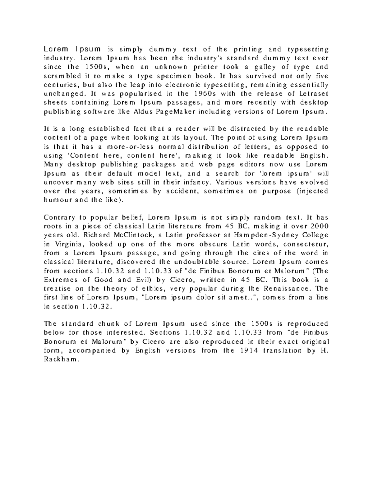 Lorem Ipsum: A Historical Overview of Dummy Text Usage - Studocu