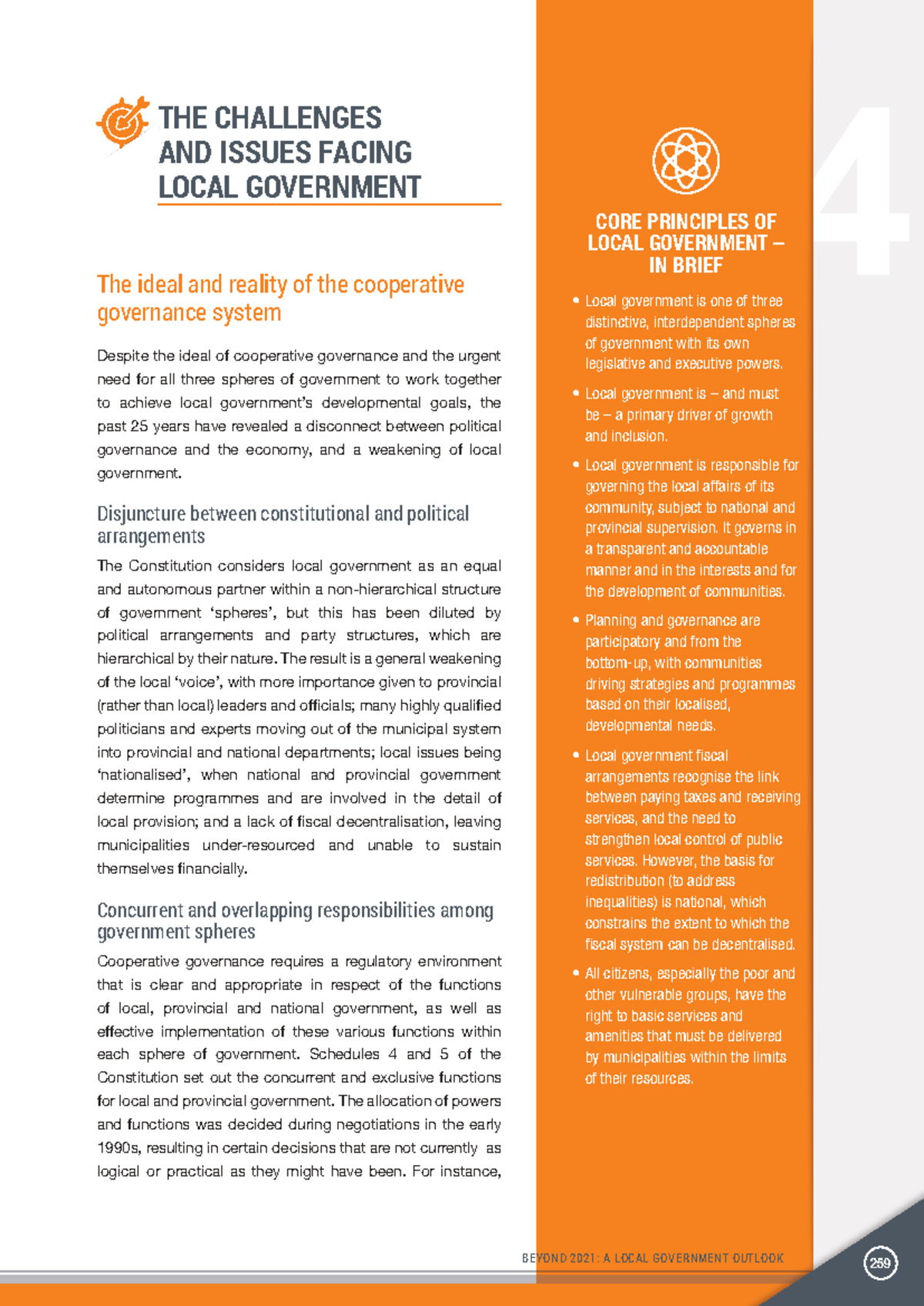S4: Challenges and Issues in Local Government Governance Systems - Studocu
